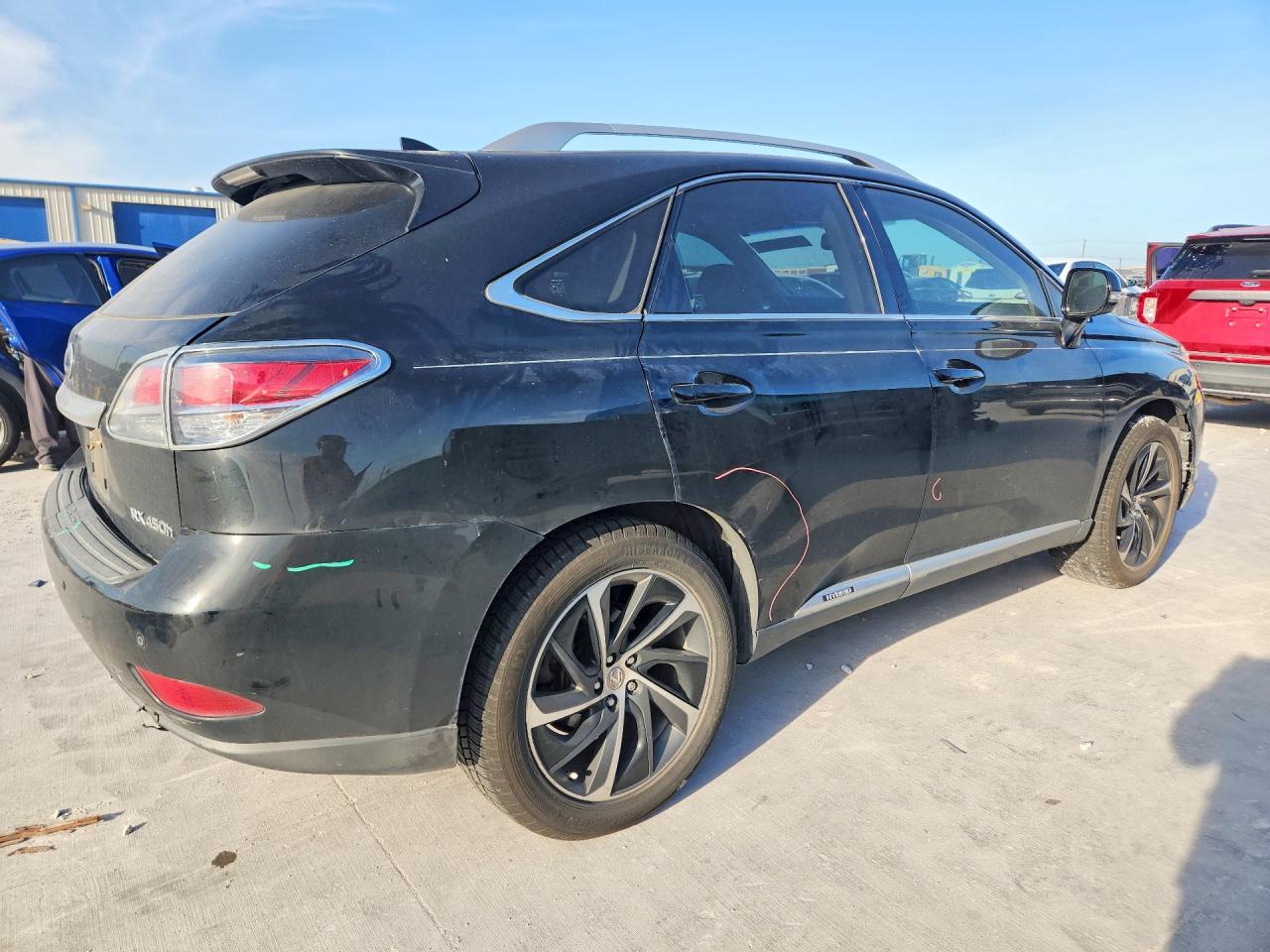 2014 Lexus Rx 450h Black vin: JTJBC1BA0E2068111