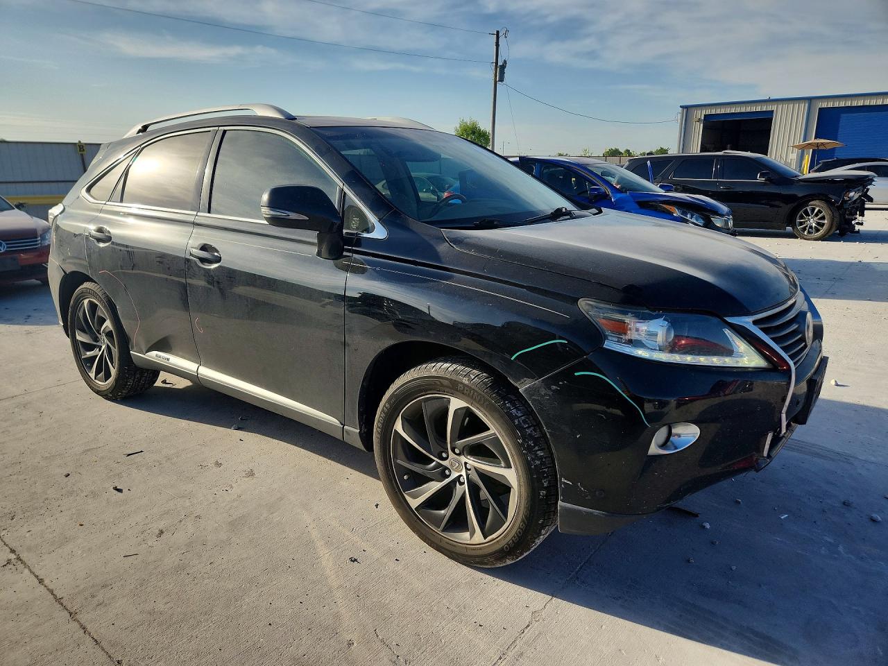2014 Lexus Rx 450h Black vin: JTJBC1BA0E2068111