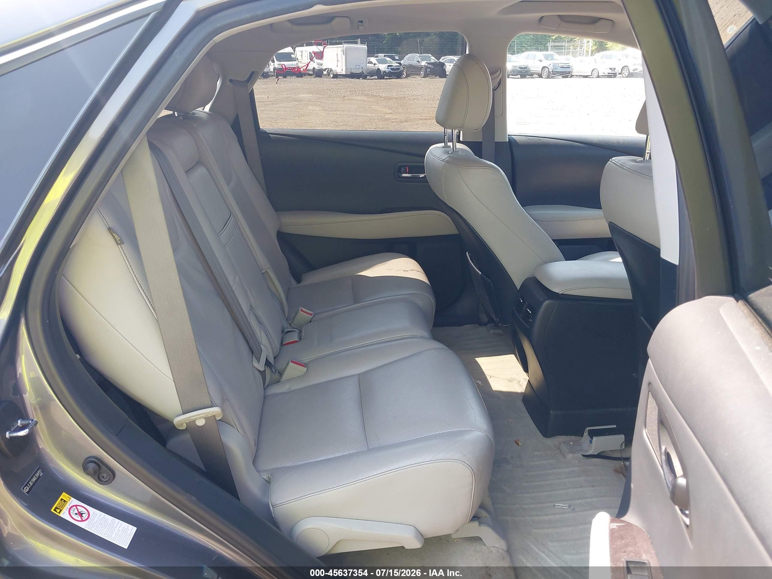 2014 Lexus Rx 450h   Gray vin: JTJBC1BA0E2069551
