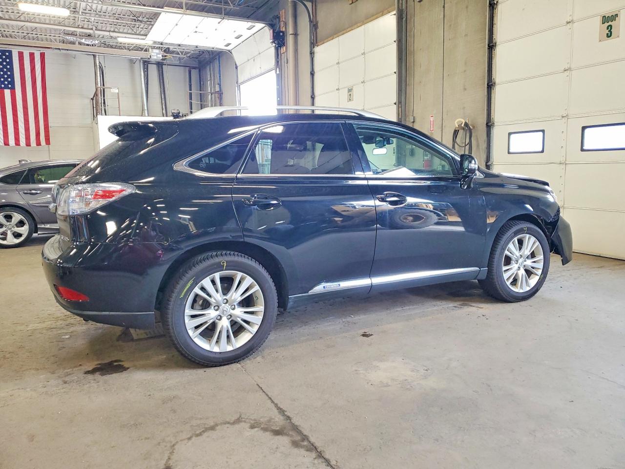 2010 Lexus Rx 450h Black vin: JTJBC1BA1A2005352