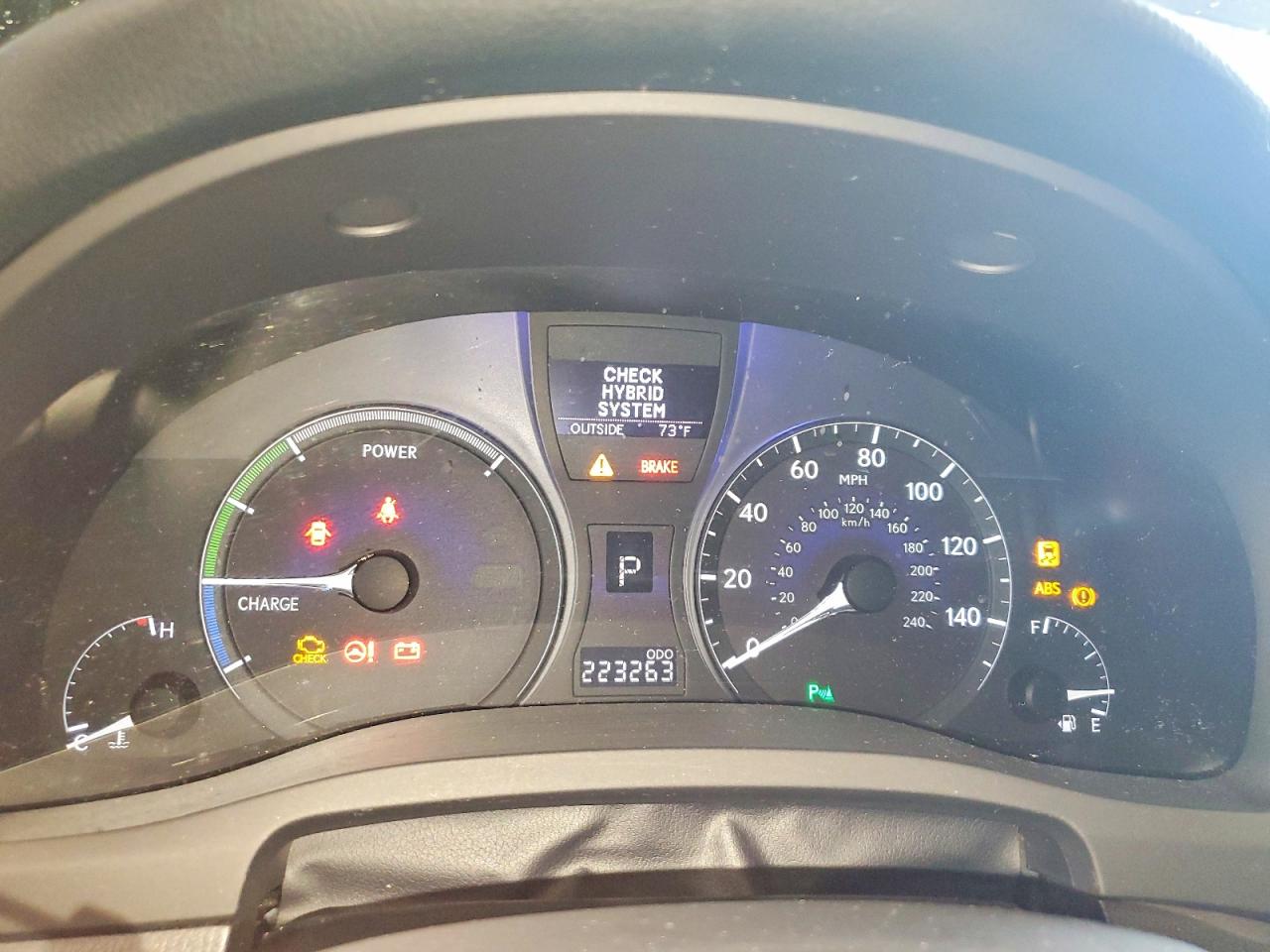 2010 Lexus Rx 450h Black vin: JTJBC1BA1A2005352