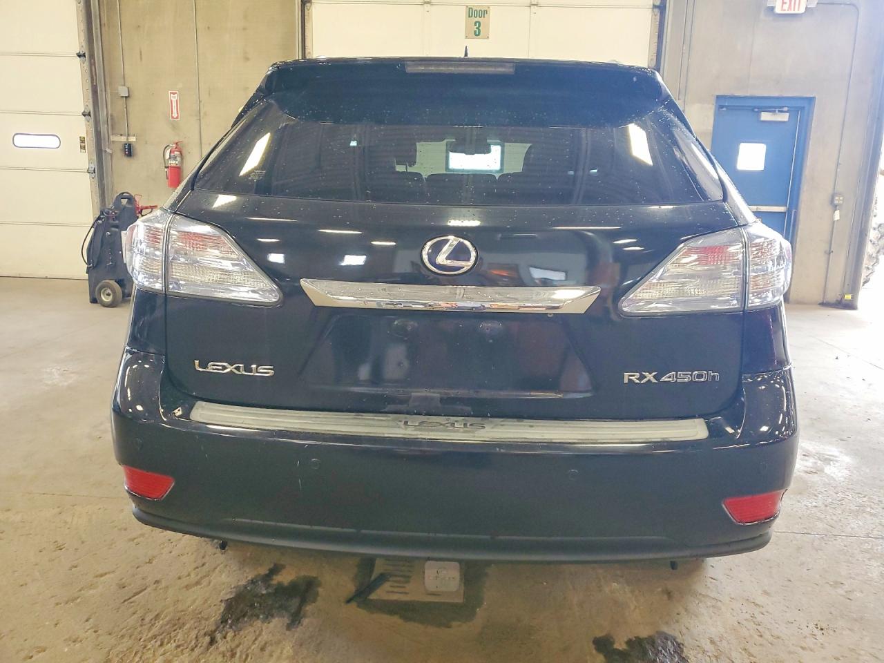 2010 Lexus Rx 450h Black vin: JTJBC1BA1A2005352