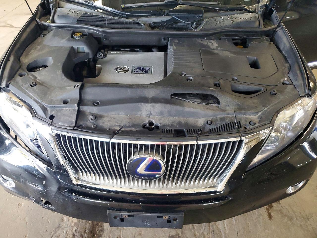 2010 Lexus Rx 450h Black vin: JTJBC1BA1A2005352
