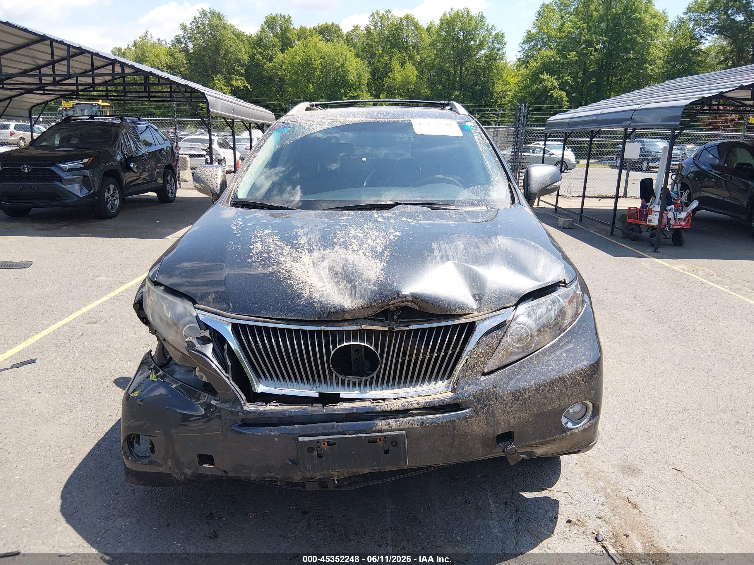 2010 Lexus Rx 450h   Gray vin: JTJBC1BA1A2018537
