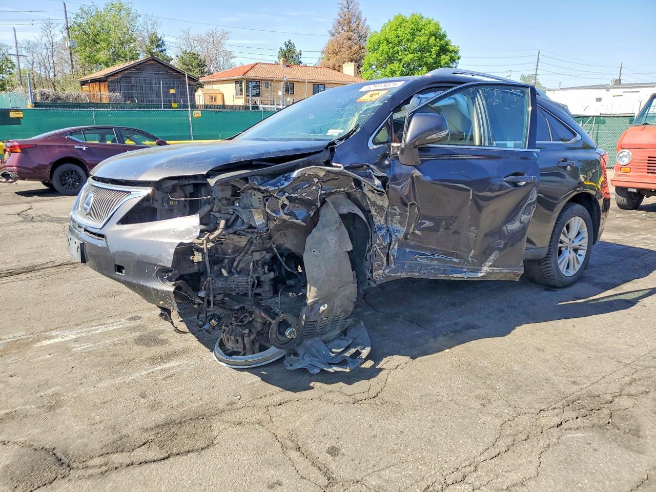 2010 Lexus Rx450 Gray vin: JTJBC1BA1A2022684