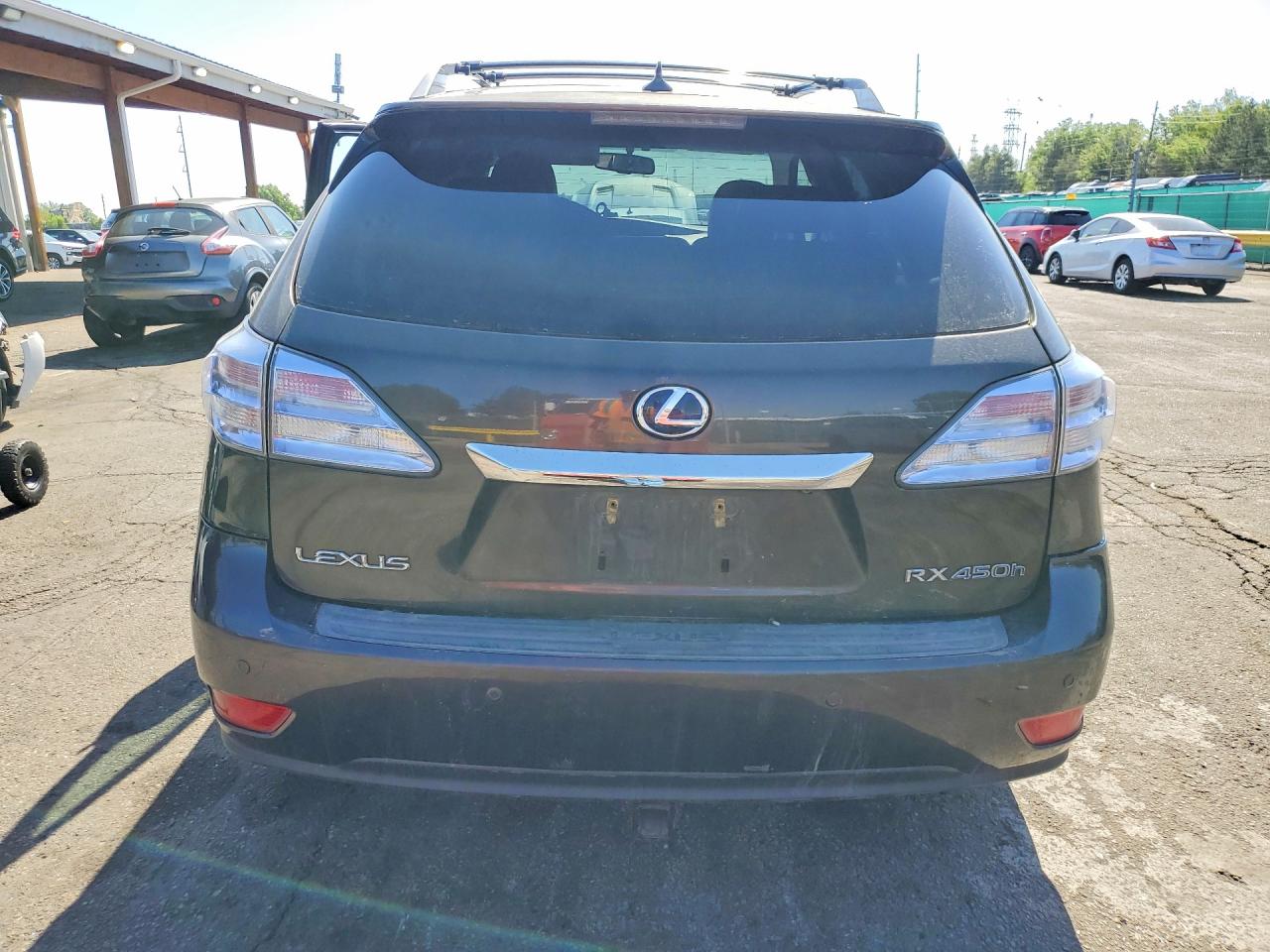 2010 Lexus Rx450 Gray vin: JTJBC1BA1A2022684