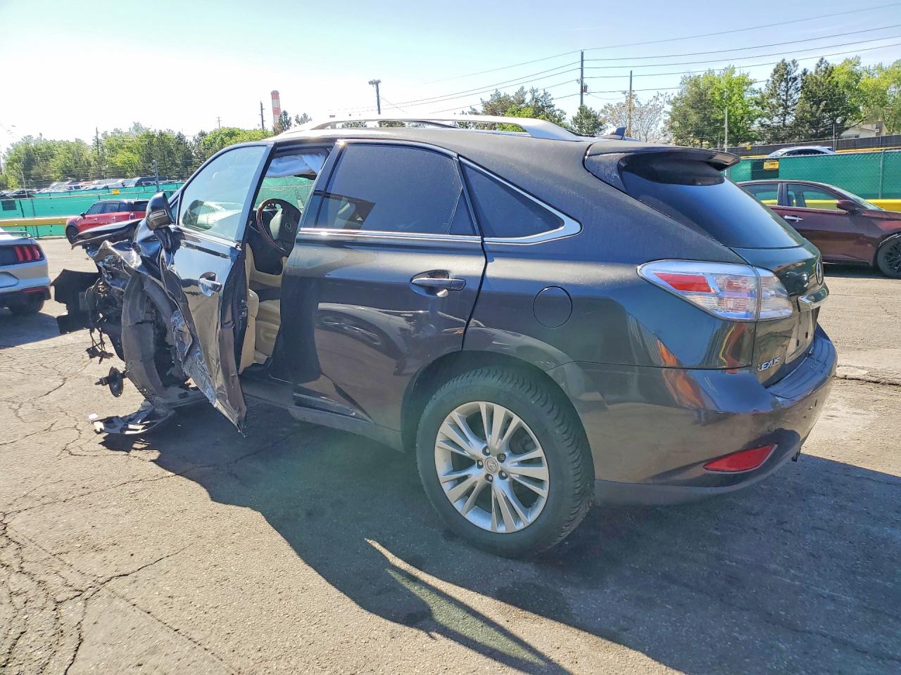 2010 Lexus Rx450 Gray vin: JTJBC1BA1A2022684