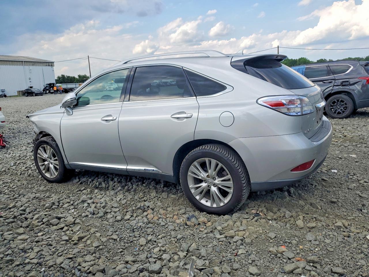 2010 Lexus Rx 450h Silver vin: JTJBC1BA1A2027481