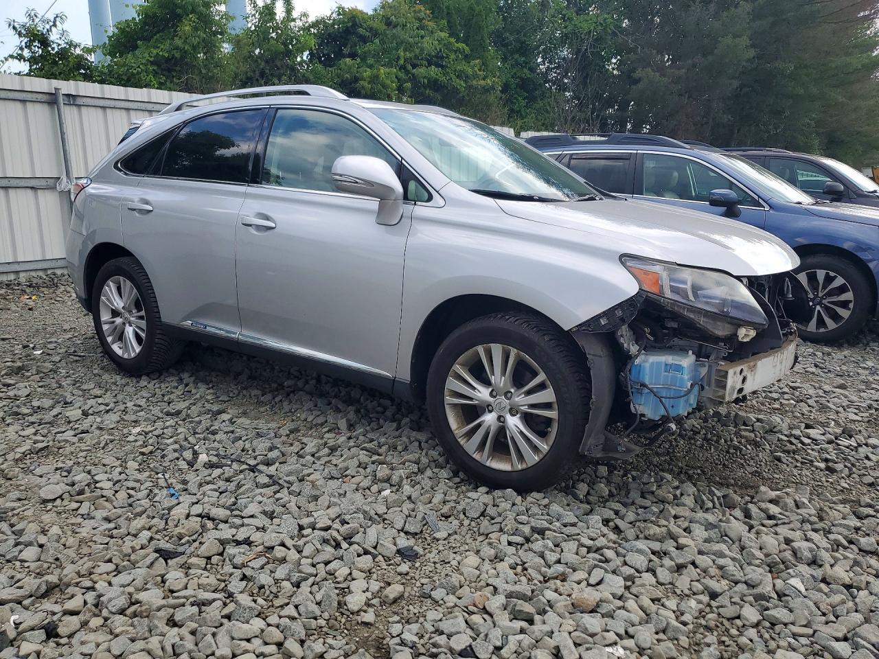 2010 Lexus Rx 450h Silver vin: JTJBC1BA1A2027481