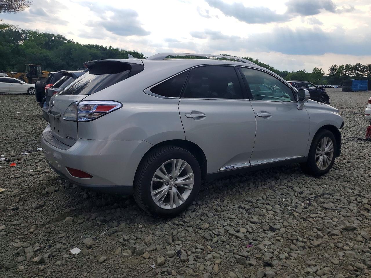 2010 Lexus Rx 450h Silver vin: JTJBC1BA1A2027481