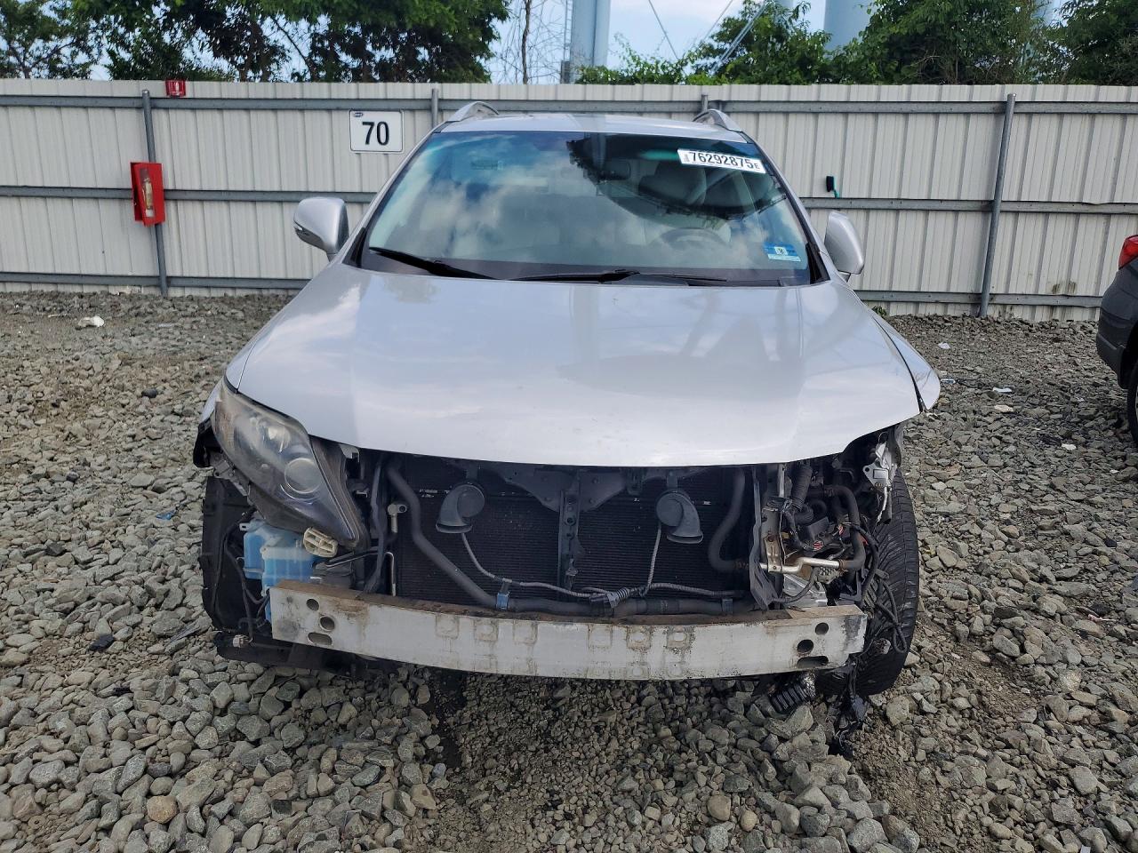 2010 Lexus Rx 450h Silver vin: JTJBC1BA1A2027481