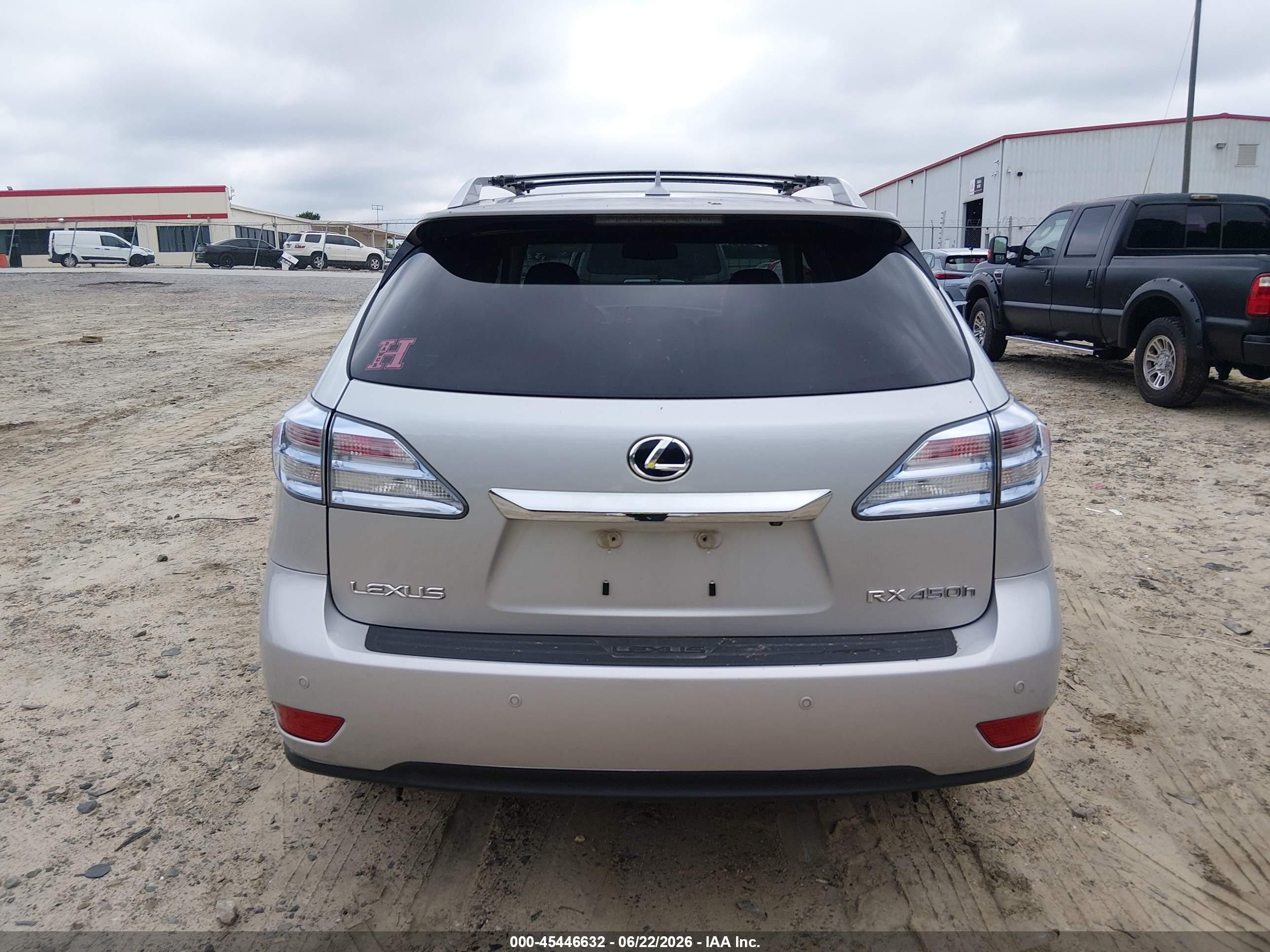 2010 Lexus Rx 450h   Silver vin: JTJBC1BA1A2028307