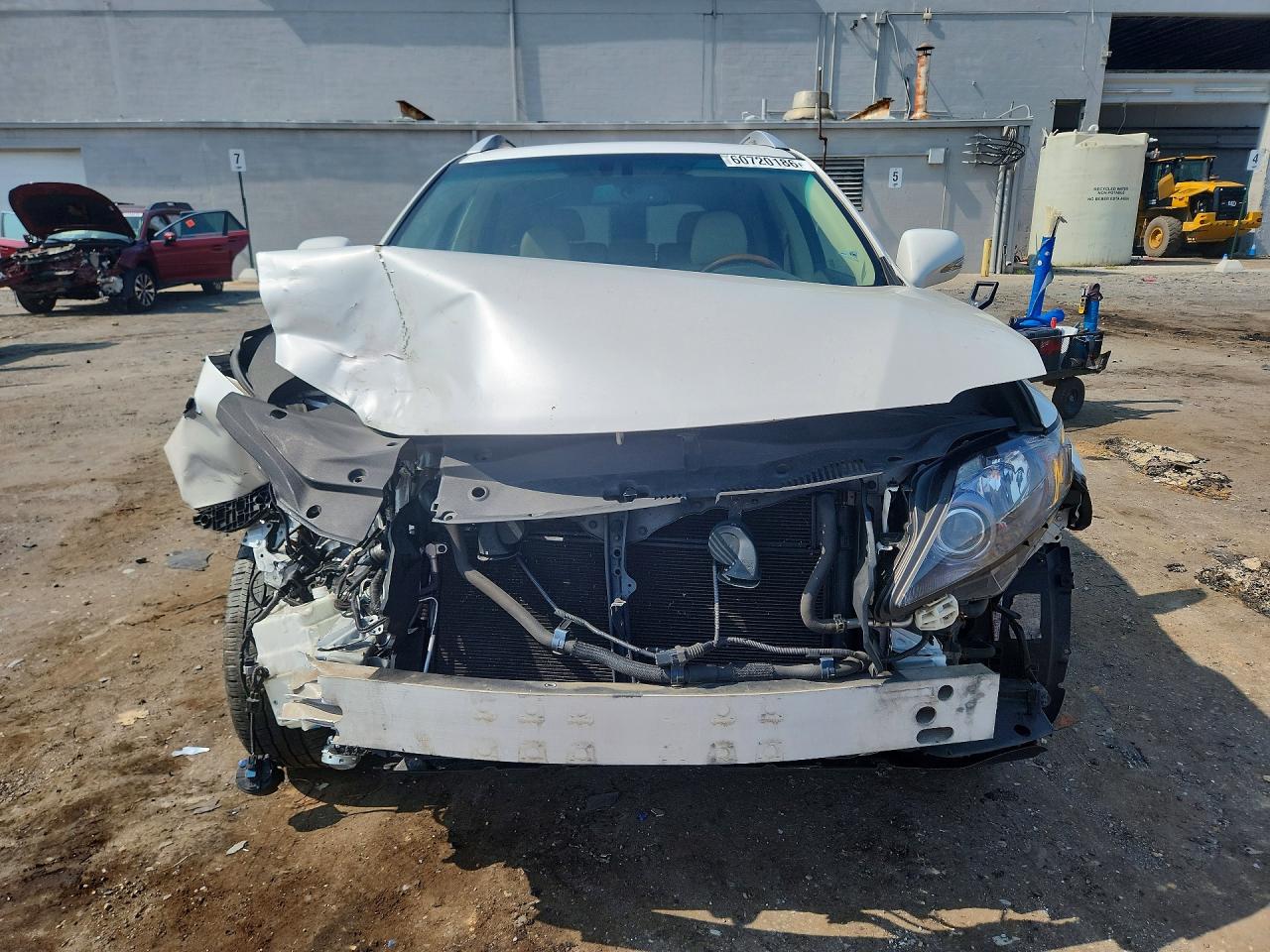 2011 Lexus Rx 450h Белый vin: JTJBC1BA1B2041754