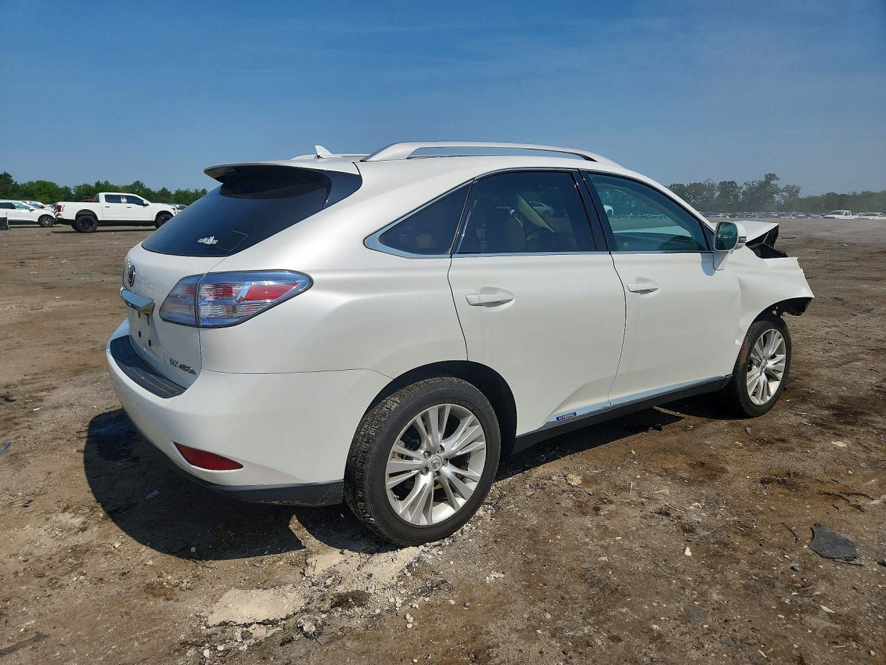2011 Lexus Rx 450h Белый vin: JTJBC1BA1B2041754