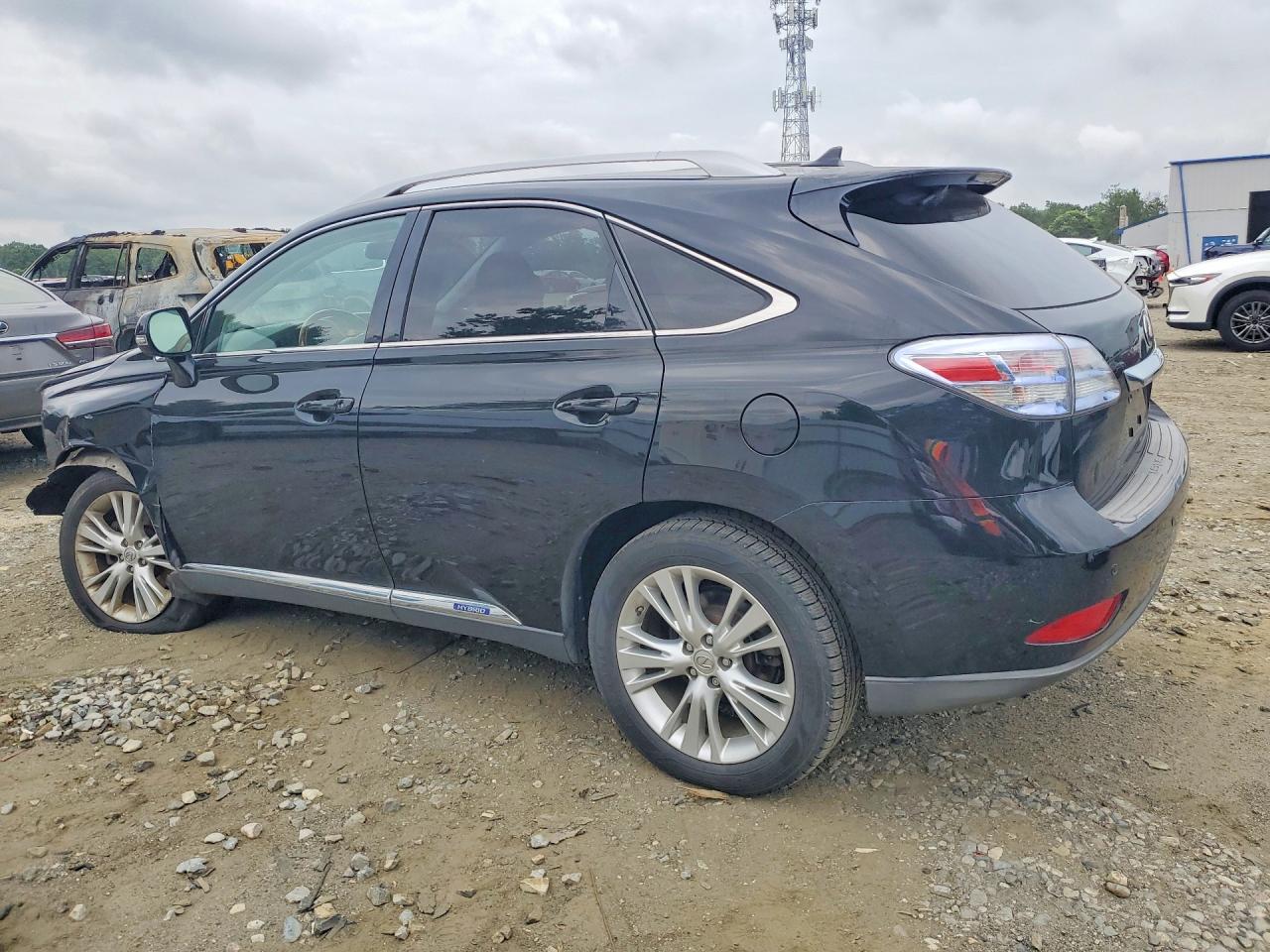 2011 Lexus Rx 450h Black vin: JTJBC1BA1B2422956
