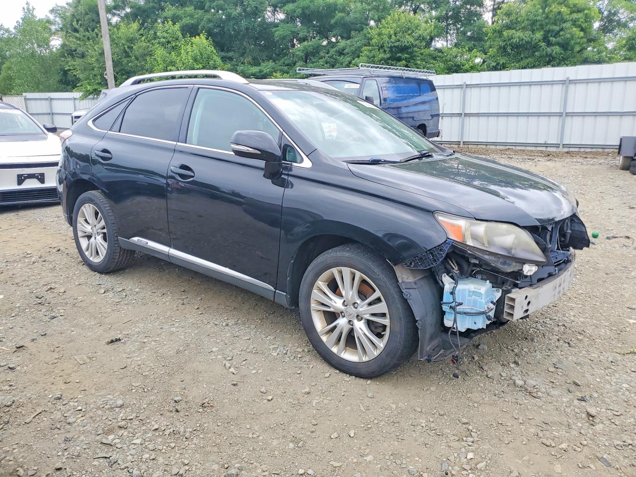 2011 Lexus Rx 450h Black vin: JTJBC1BA1B2422956