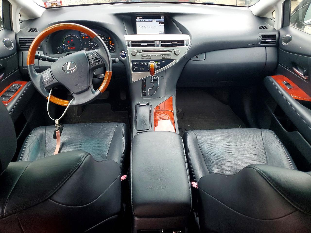 2011 Lexus Rx 450h Black vin: JTJBC1BA1B2422956
