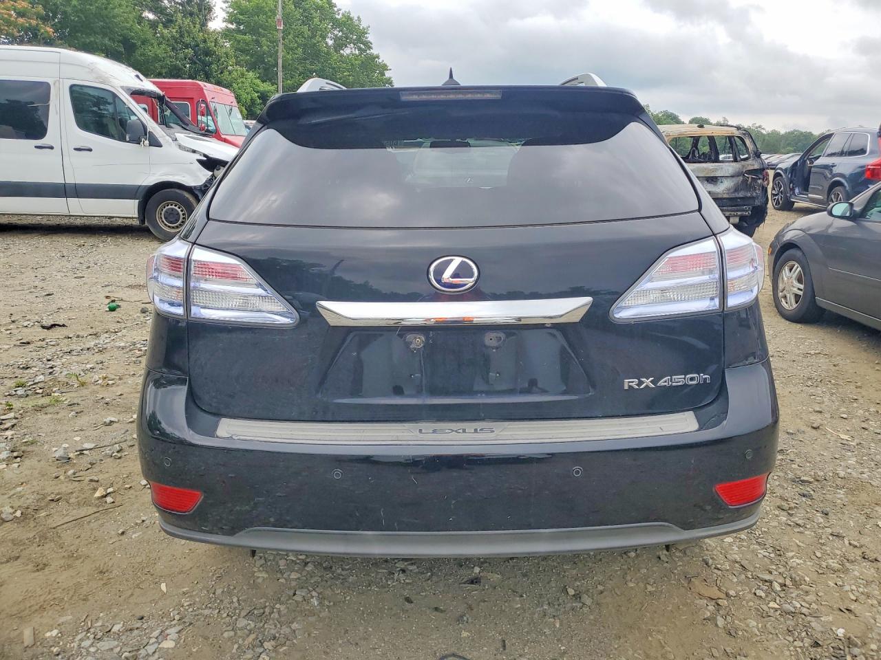 2011 Lexus Rx 450h Black vin: JTJBC1BA1B2422956