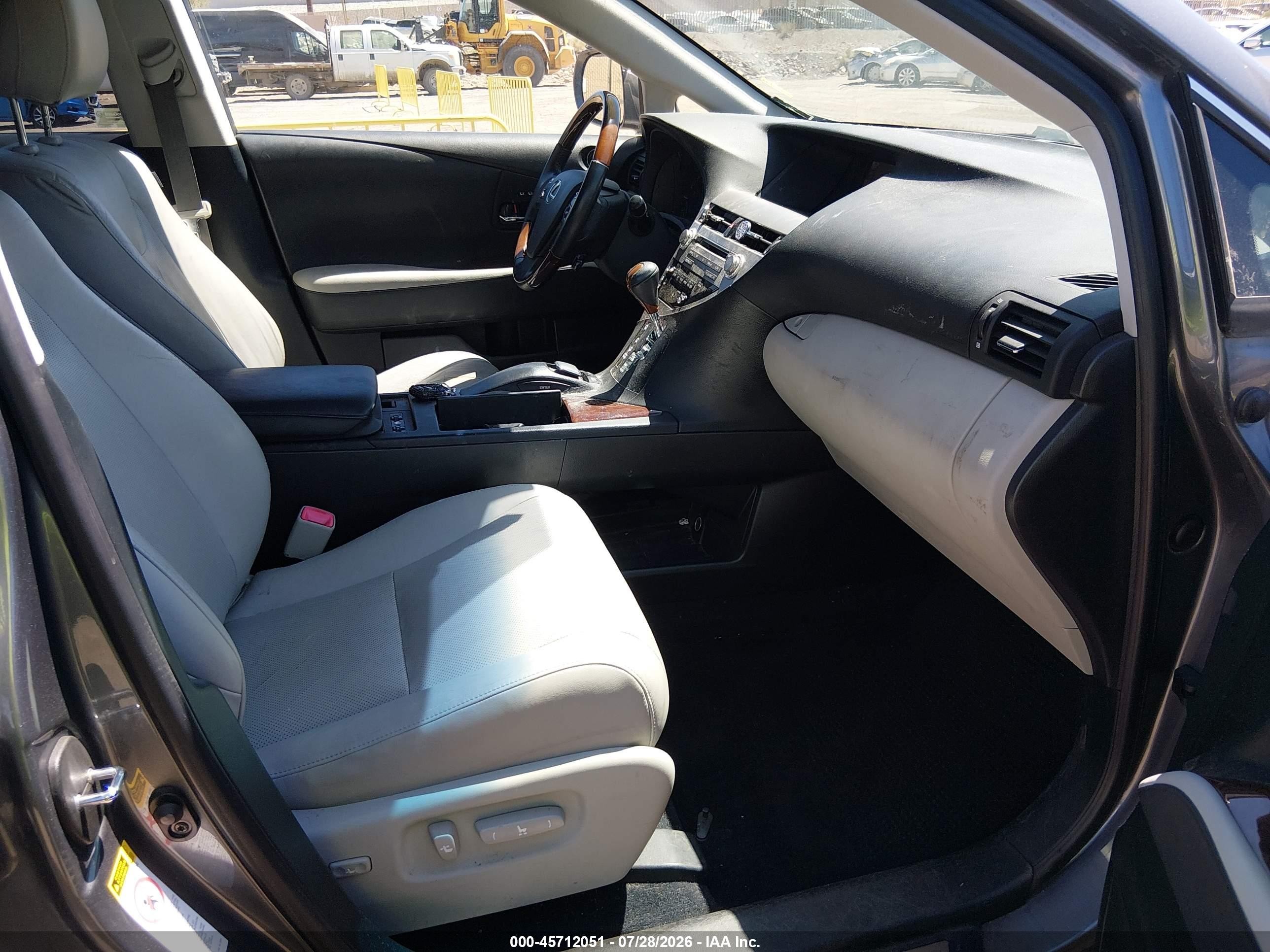 2012 Lexus Rx 450h   Gray vin: JTJBC1BA1C2424319