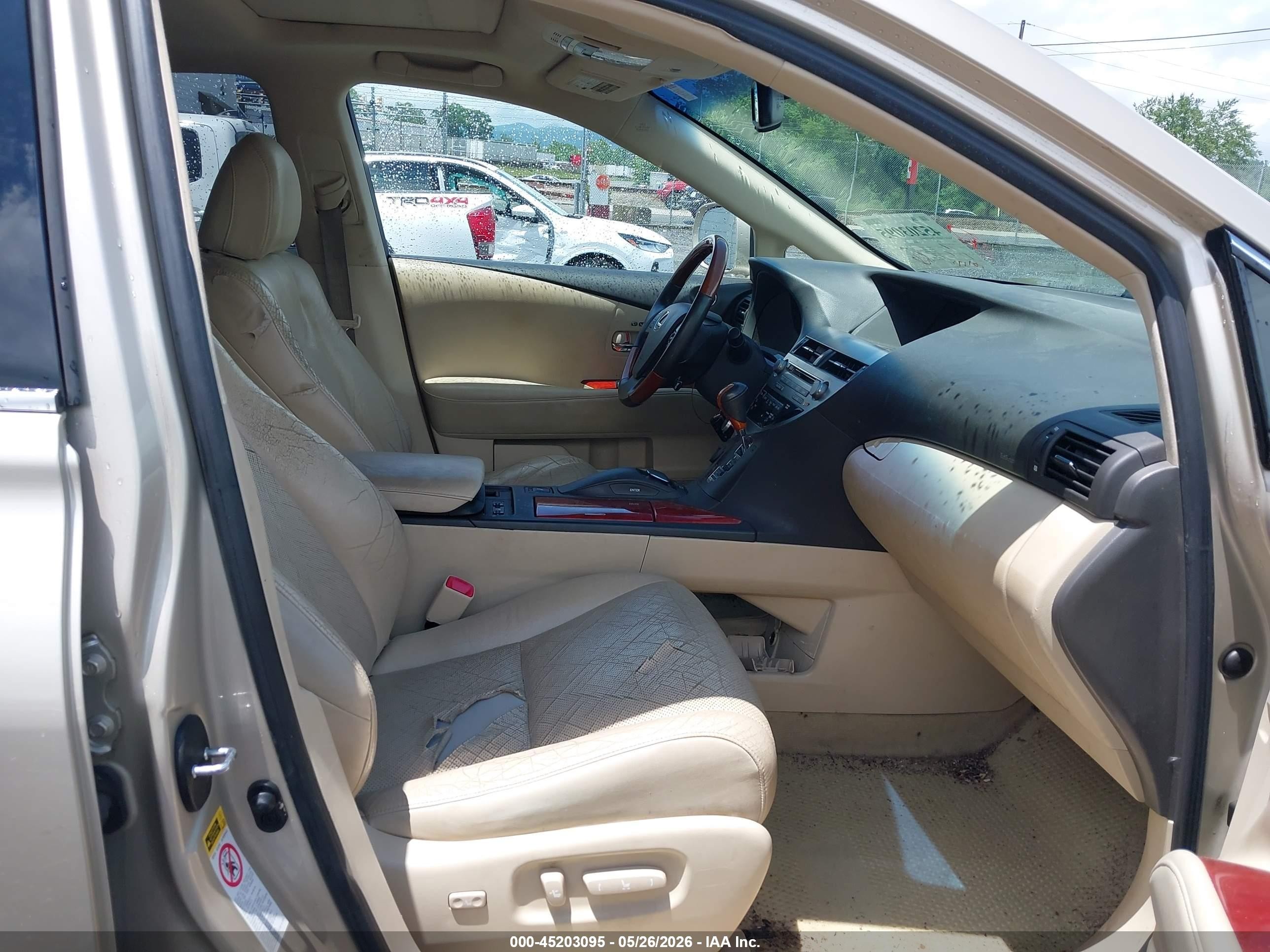 2012 Lexus Rx 450h Gold vin: JTJBC1BA1C2428757