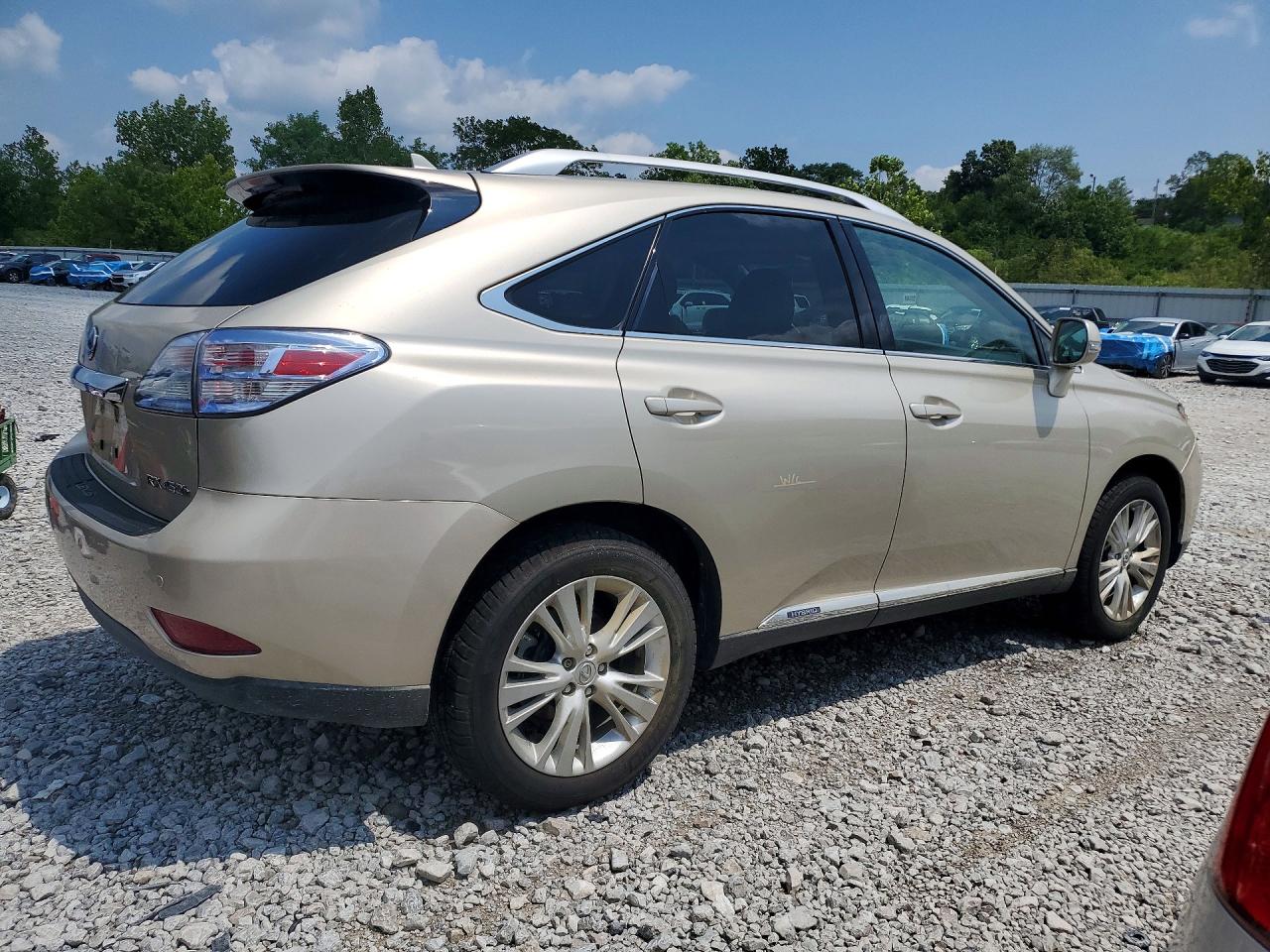 2012 Lexus Rx 450h Beige vin: JTJBC1BA1C2433005