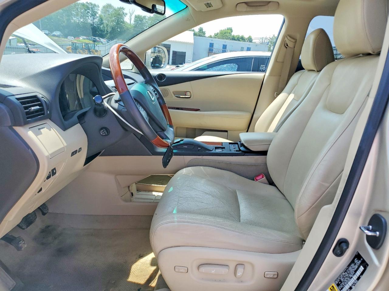 2012 Lexus Rx 450h Beige vin: JTJBC1BA1C2433005