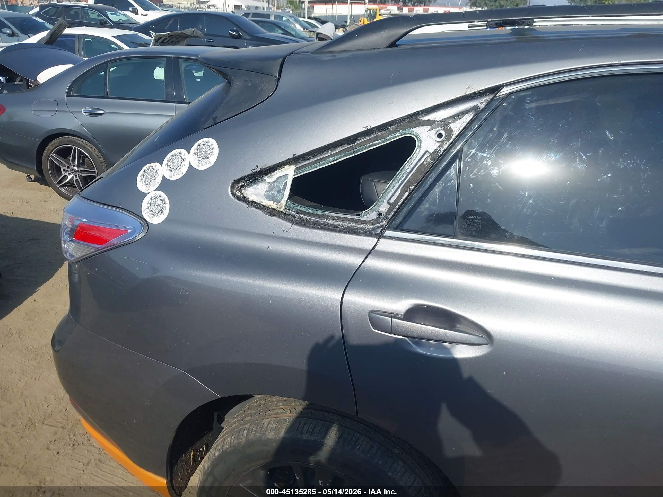 2012 Lexus Rx 450h   Gray vin: JTJBC1BA1C2433053