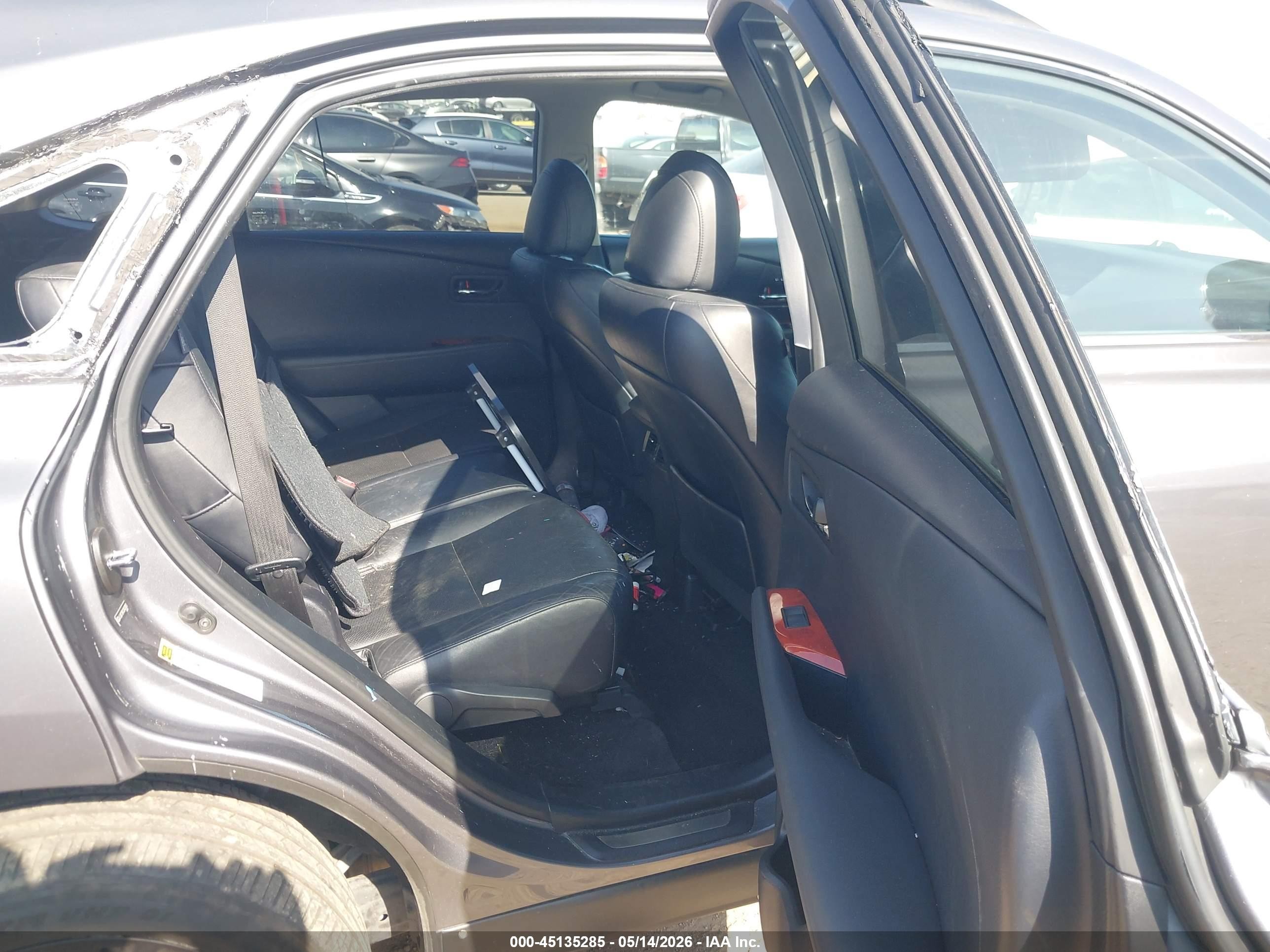 2012 Lexus Rx 450h   Gray vin: JTJBC1BA1C2433053