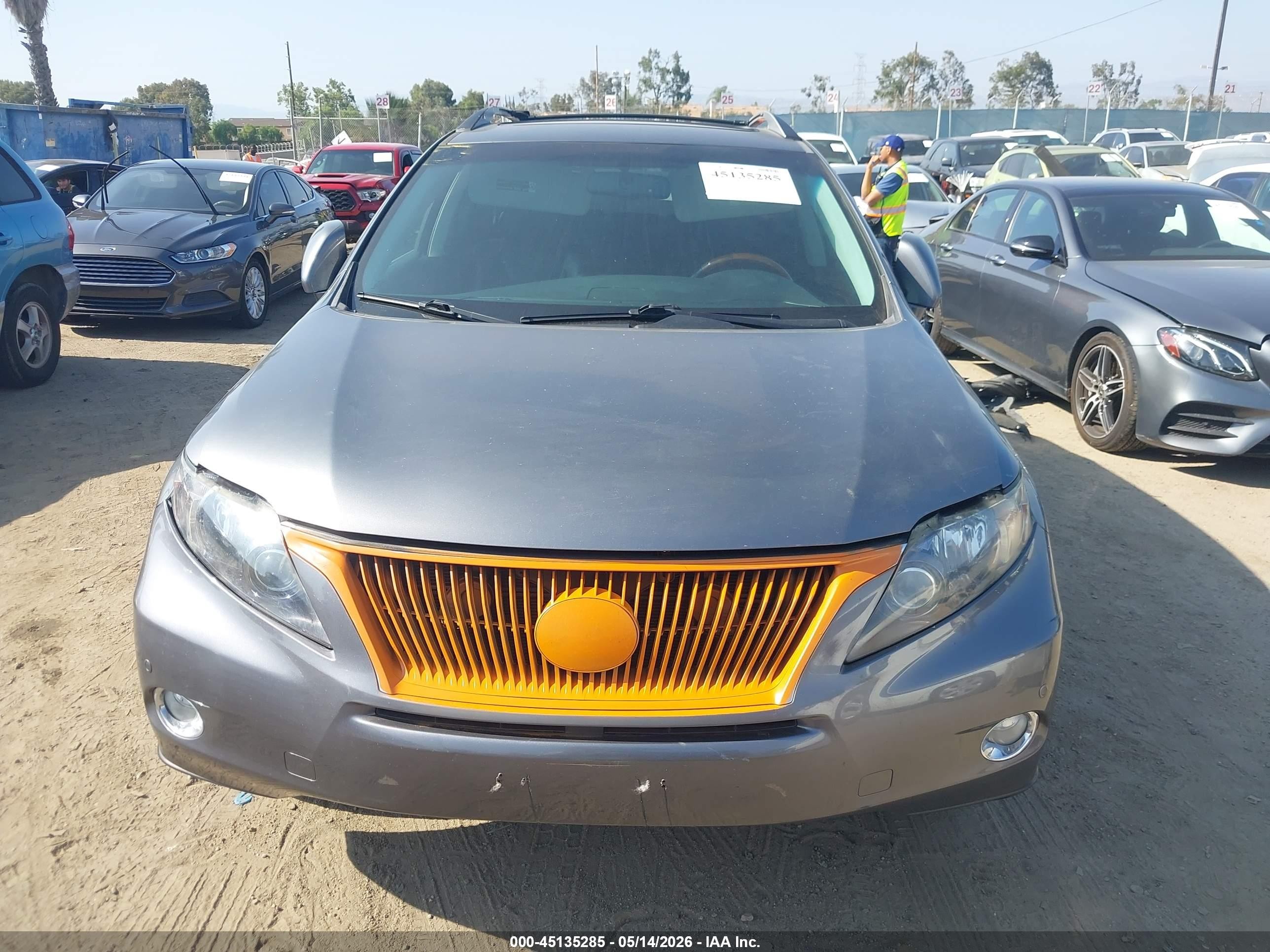 2012 Lexus Rx 450h   Gray vin: JTJBC1BA1C2433053