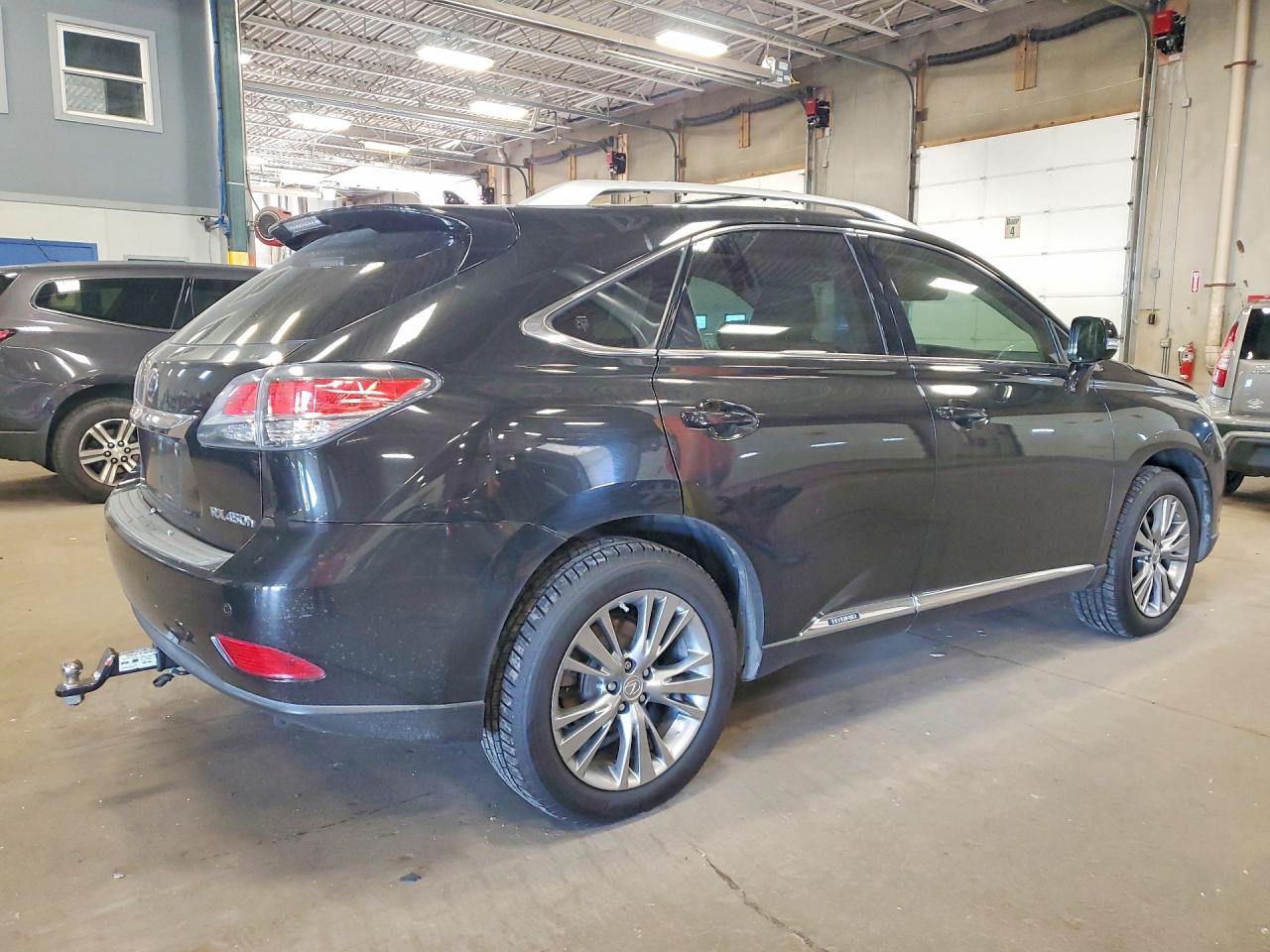 2013 Lexus Rx 450h Black vin: JTJBC1BA1D2441221