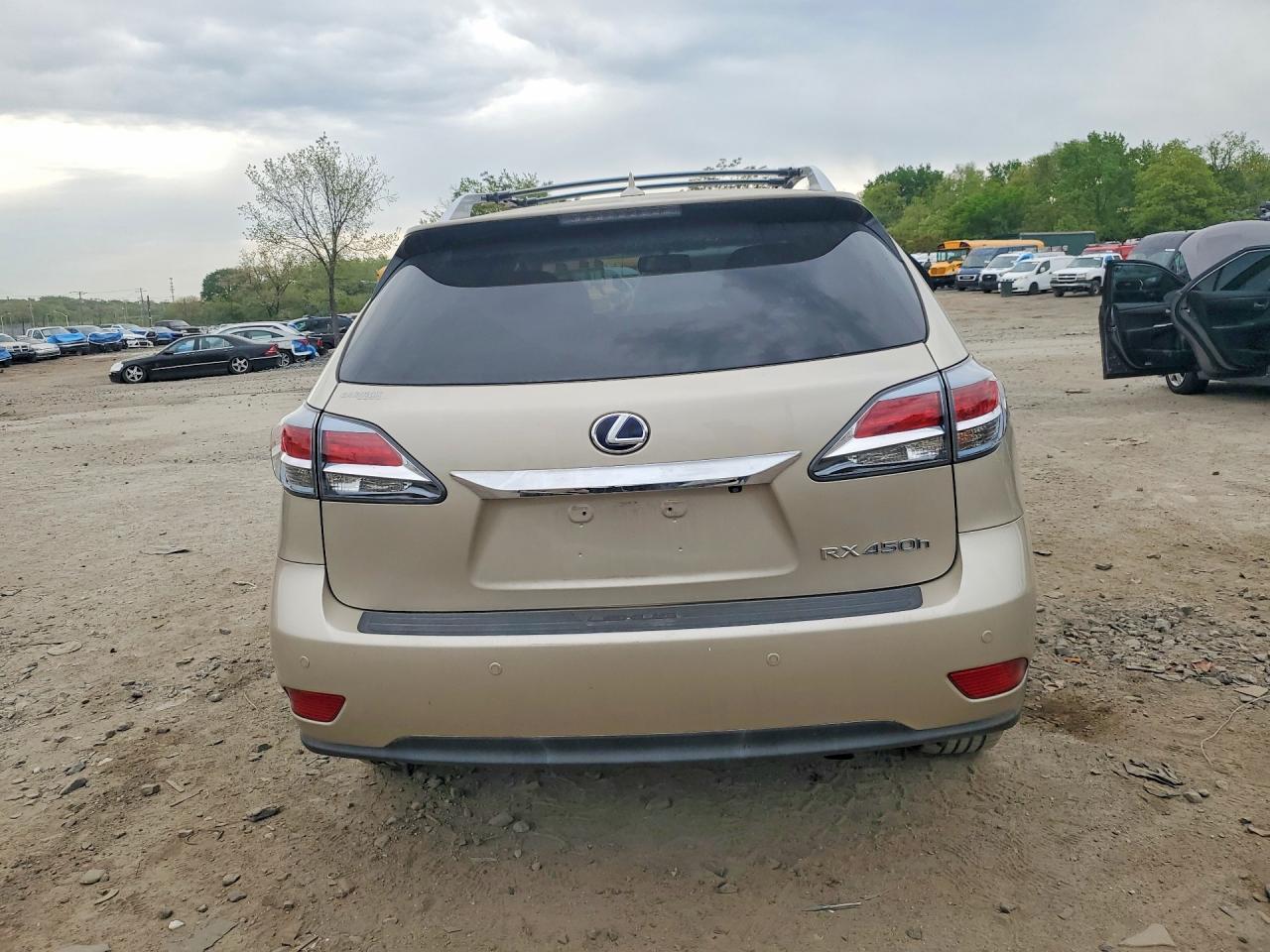 2013 Lexus Rx 450h Beige vin: JTJBC1BA1D2448928