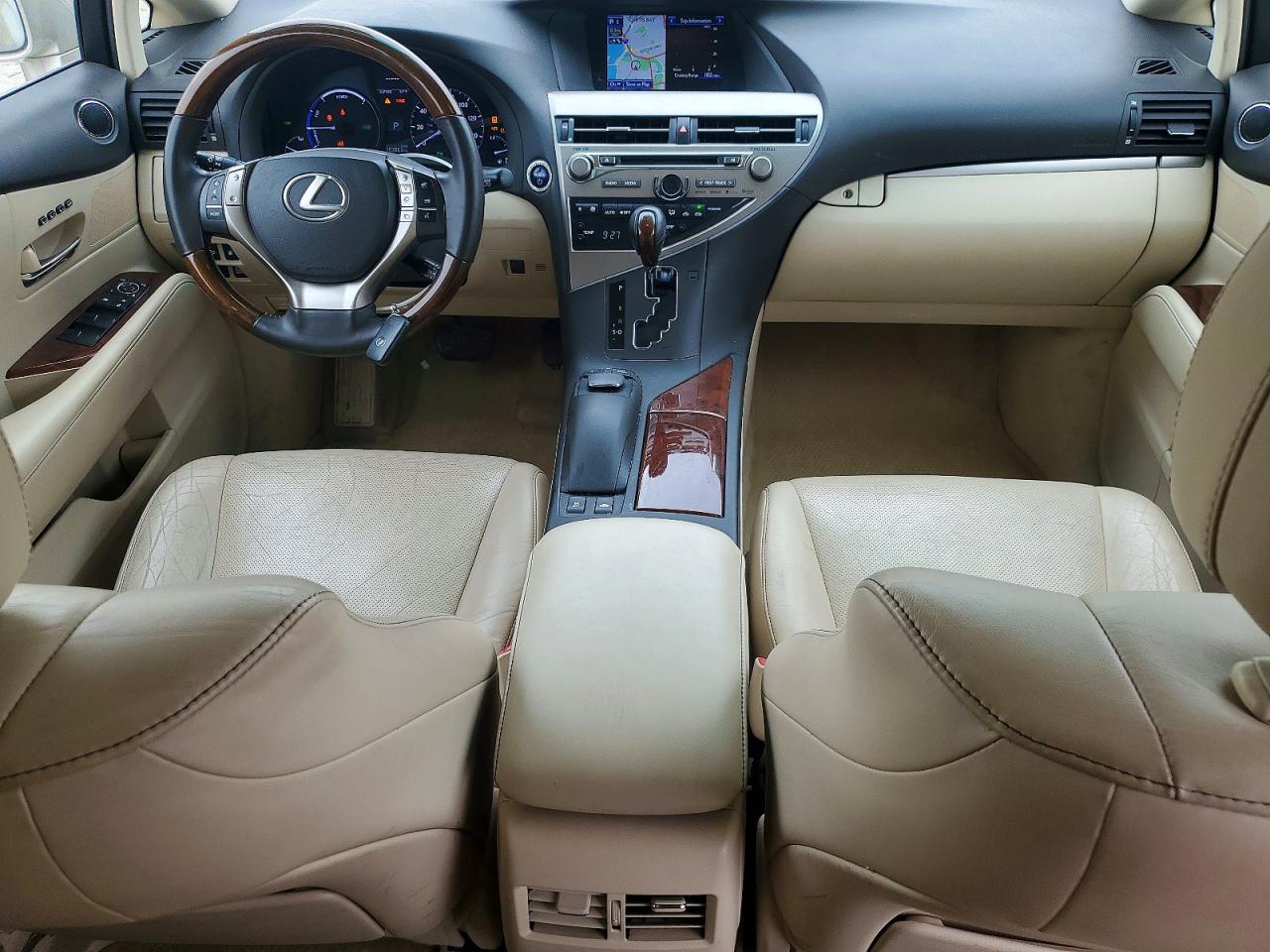 2013 Lexus Rx 450h Beige vin: JTJBC1BA1D2448928