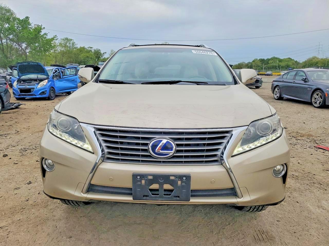 2013 Lexus Rx 450h Beige vin: JTJBC1BA1D2448928