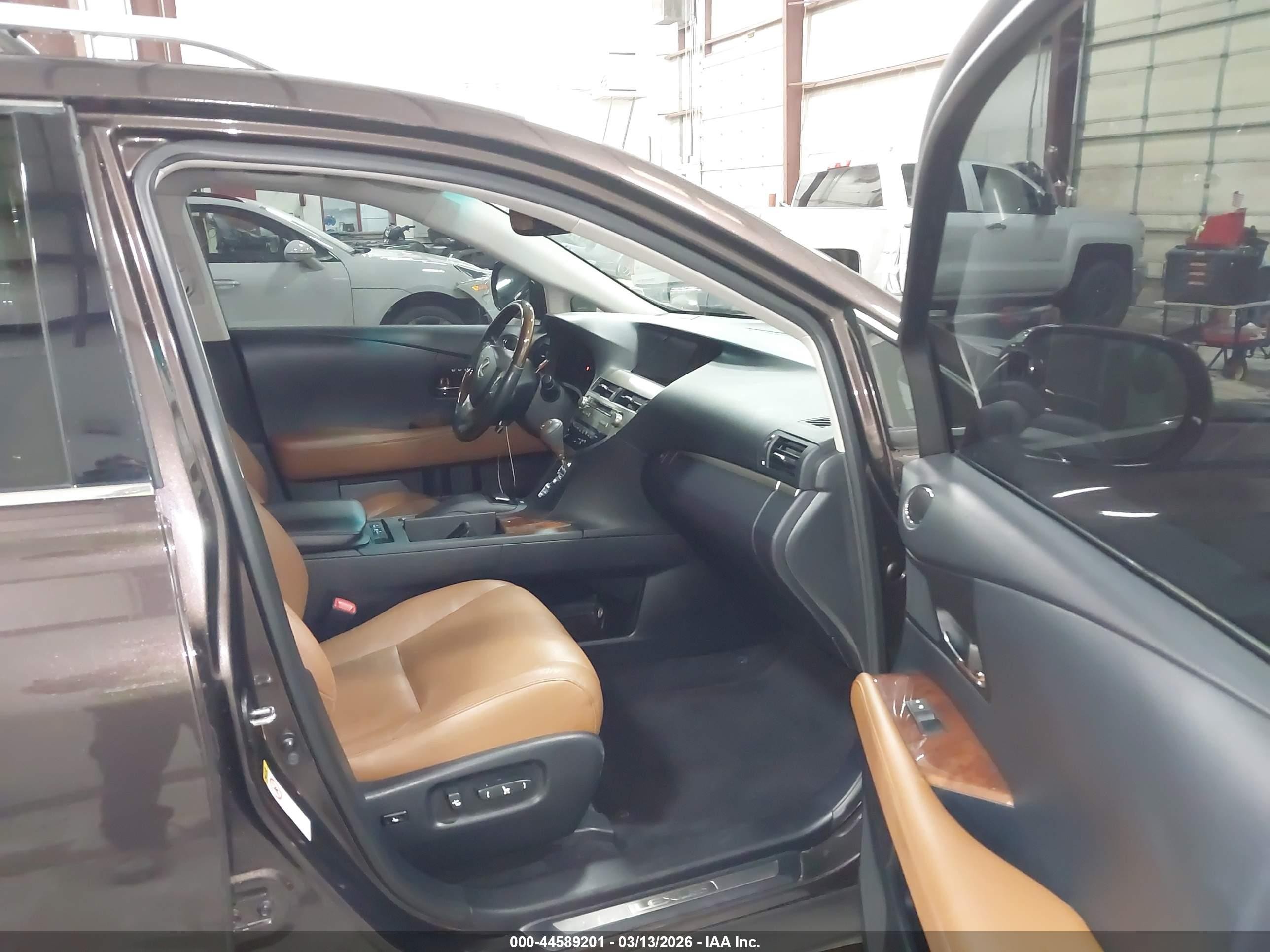 2014 Lexus Rx 450h Brown vin: JTJBC1BA1E2068635