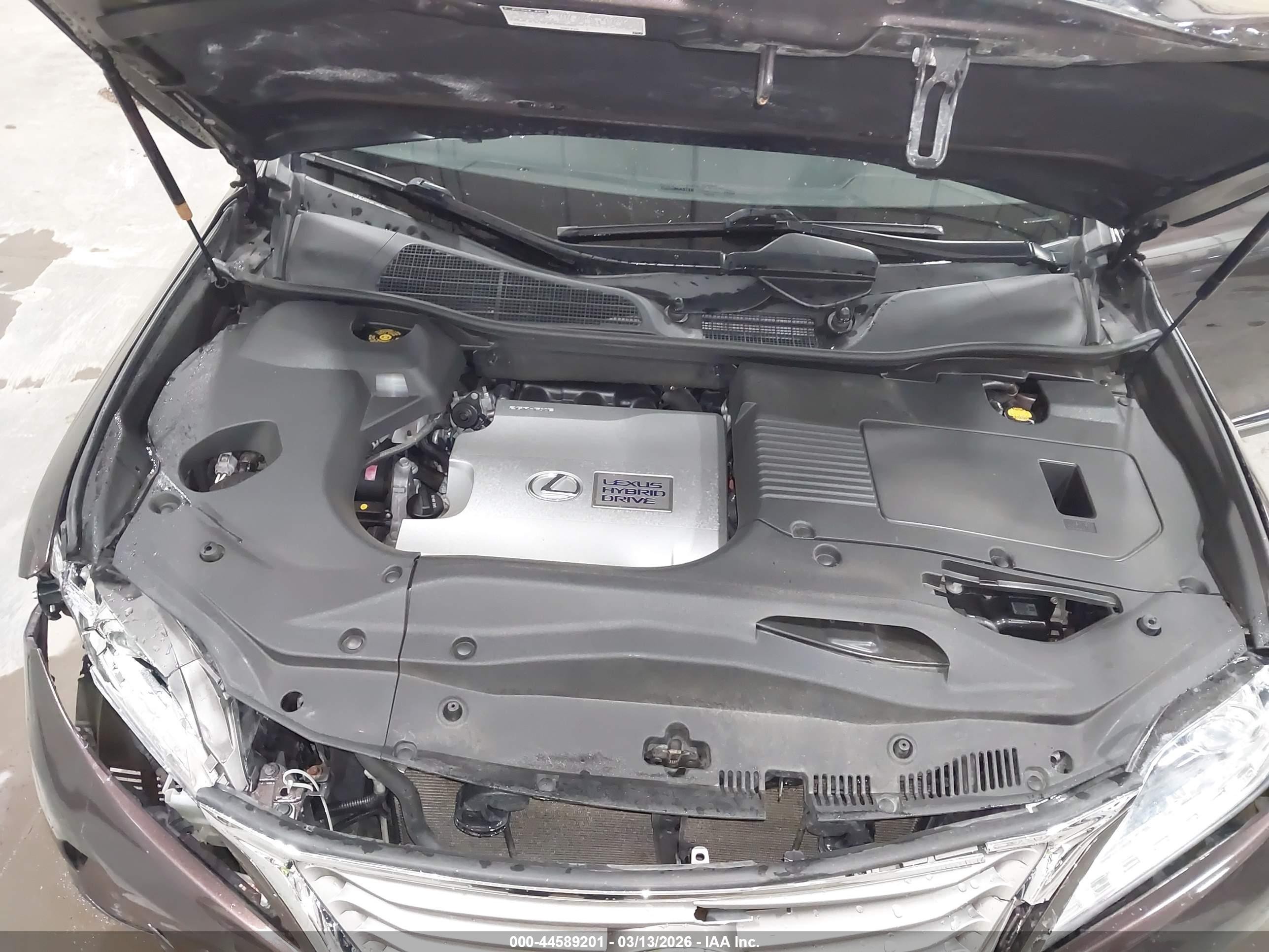 2014 Lexus Rx 450h Brown vin: JTJBC1BA1E2068635