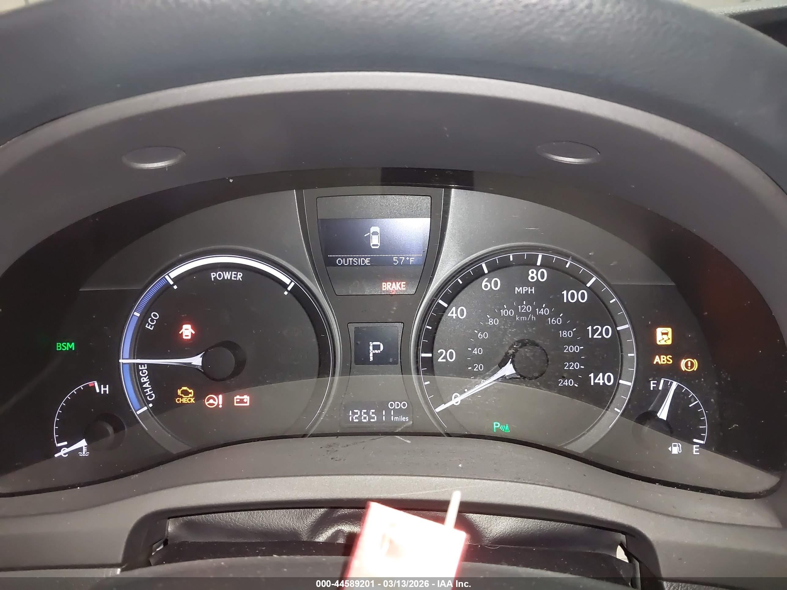 2014 Lexus Rx 450h Brown vin: JTJBC1BA1E2068635