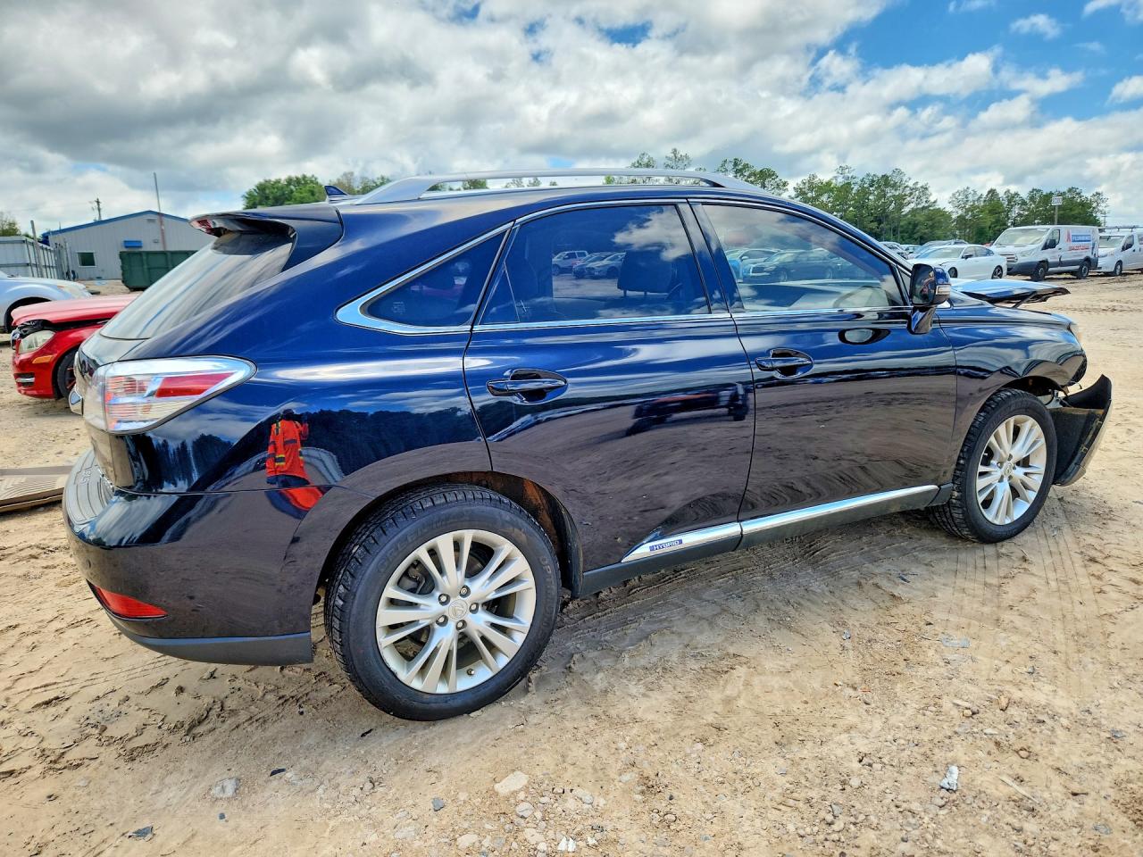 2010 Lexus Rx 450h Blue vin: JTJBC1BA2A2006669