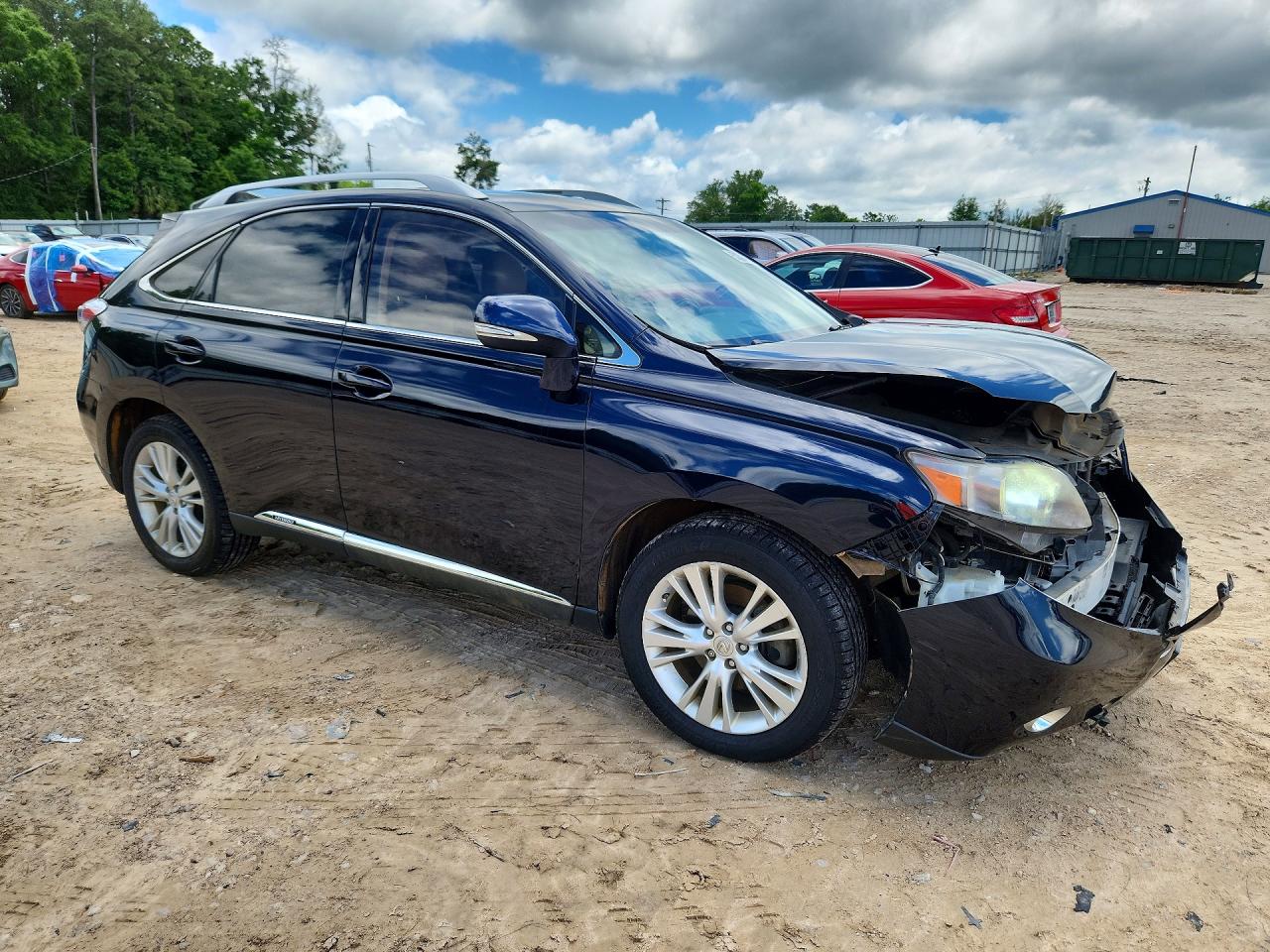 2010 Lexus Rx 450h Blue vin: JTJBC1BA2A2006669