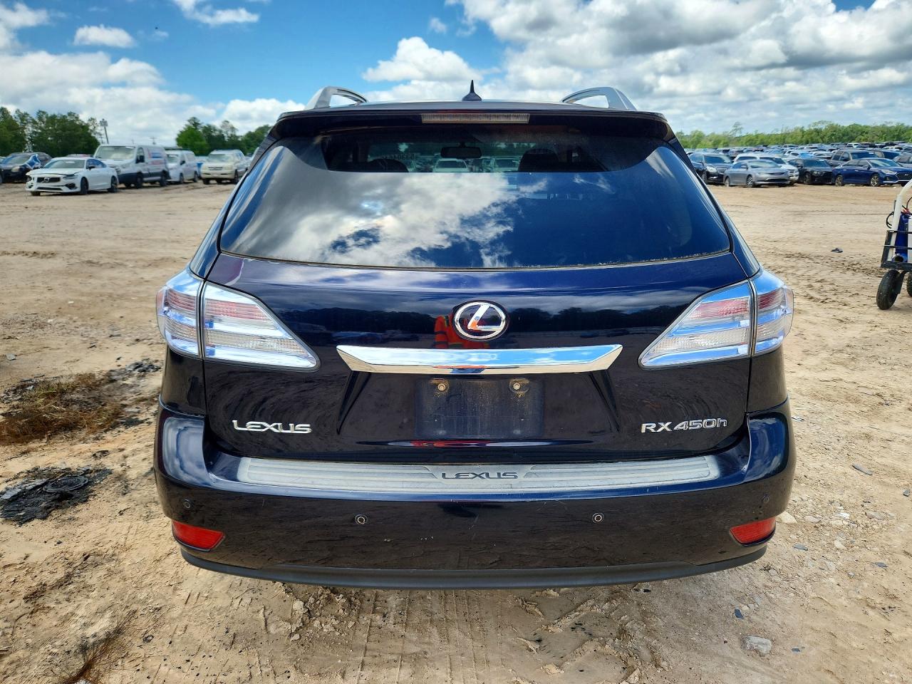 2010 Lexus Rx 450h Blue vin: JTJBC1BA2A2006669
