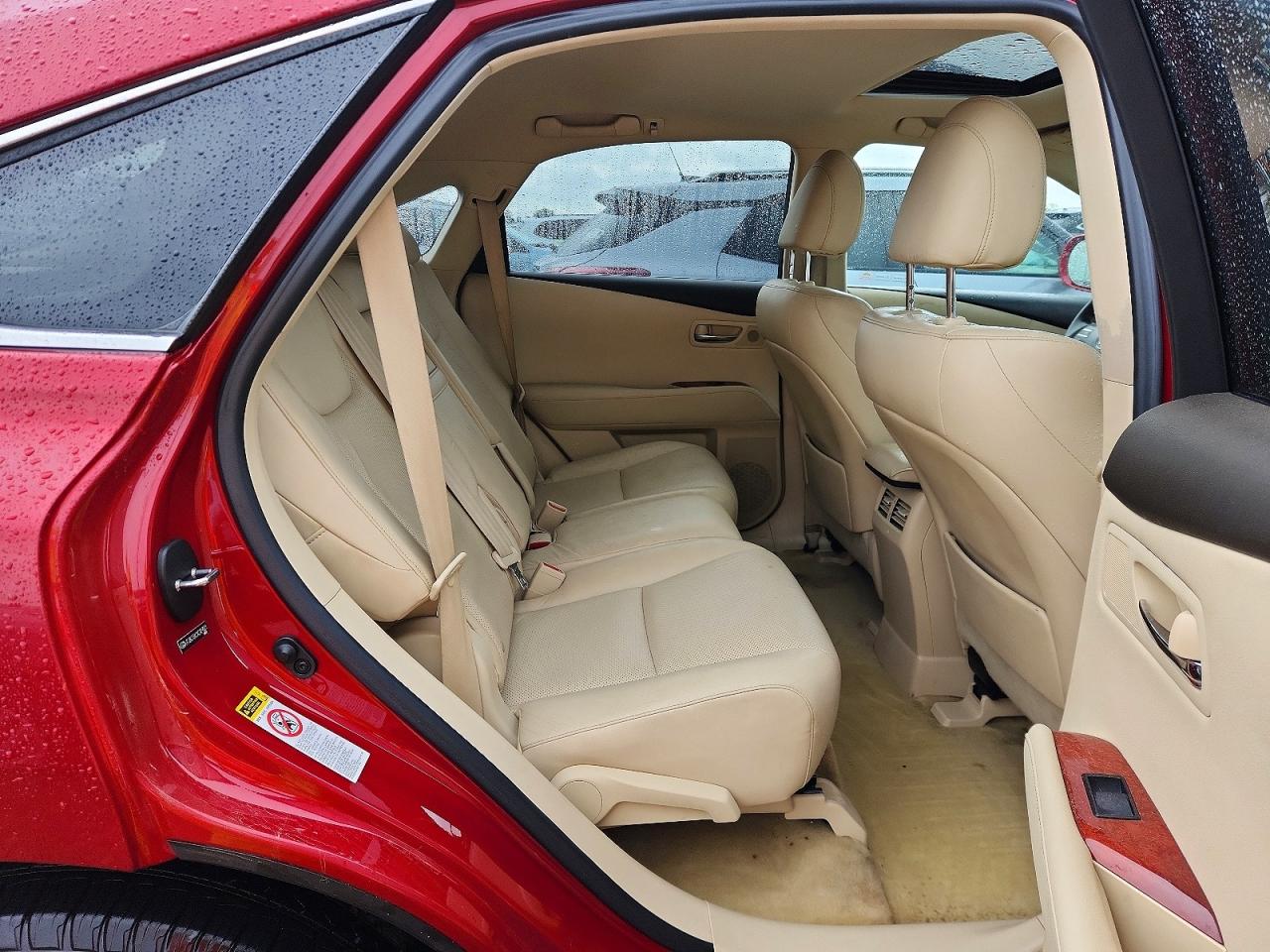 2010 Lexus Rx 450h Red vin: JTJBC1BA2A2407221
