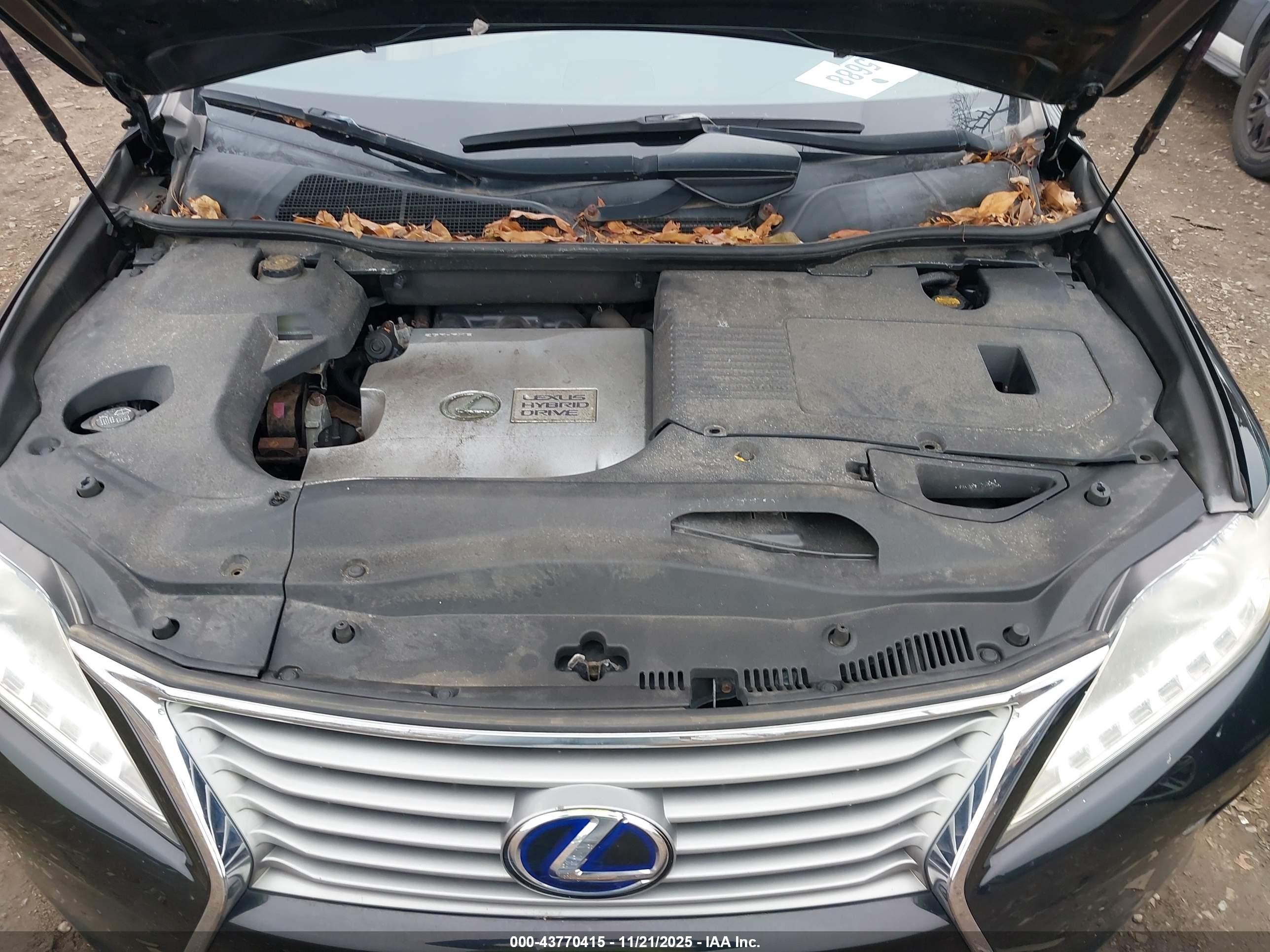 2013 Lexus Rx 450h   Black vin: JTJBC1BA2D2064026