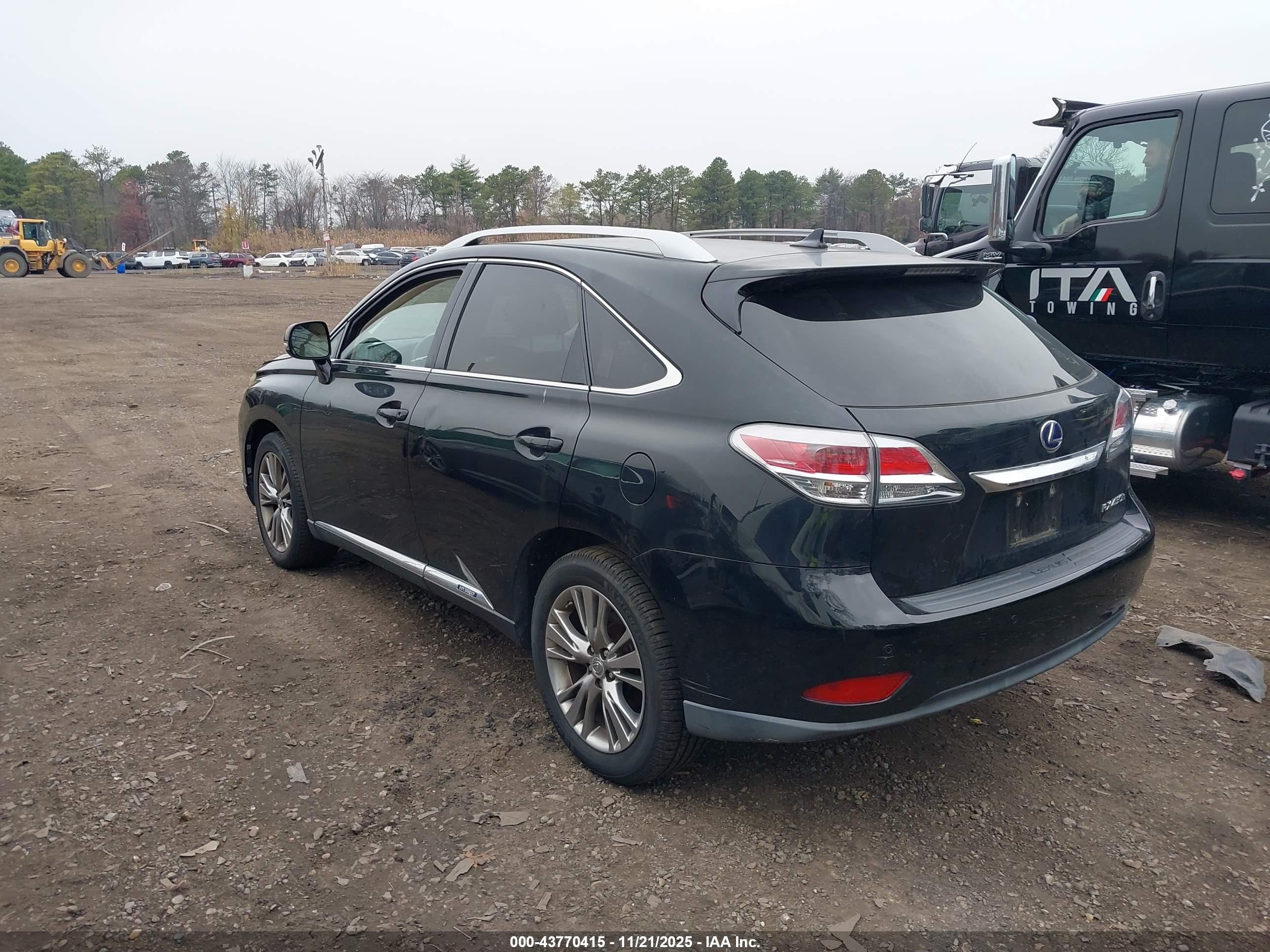2013 Lexus Rx 450h   Black vin: JTJBC1BA2D2064026