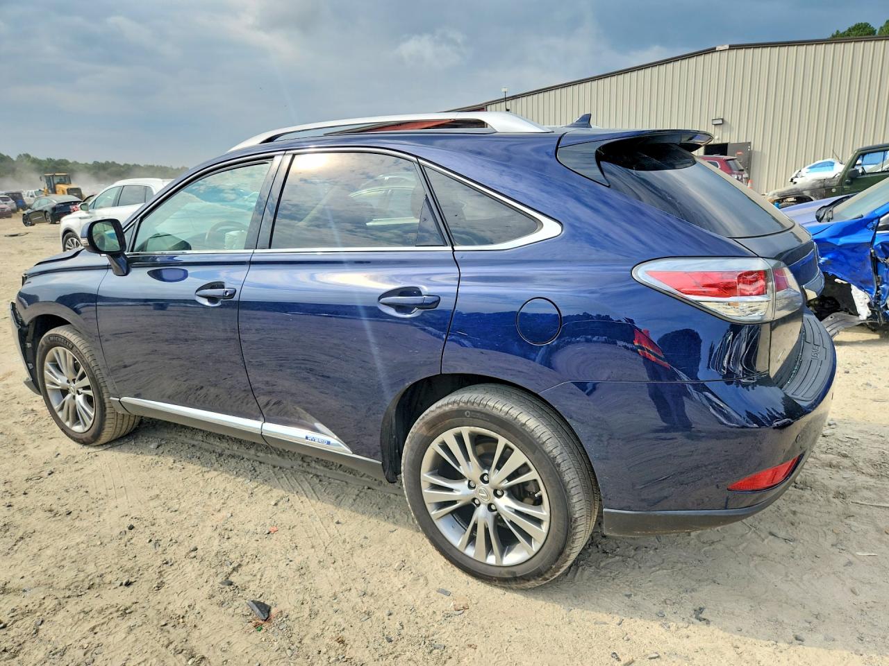 2013 Lexus Rx 450h Blue vin: JTJBC1BA2D2440496