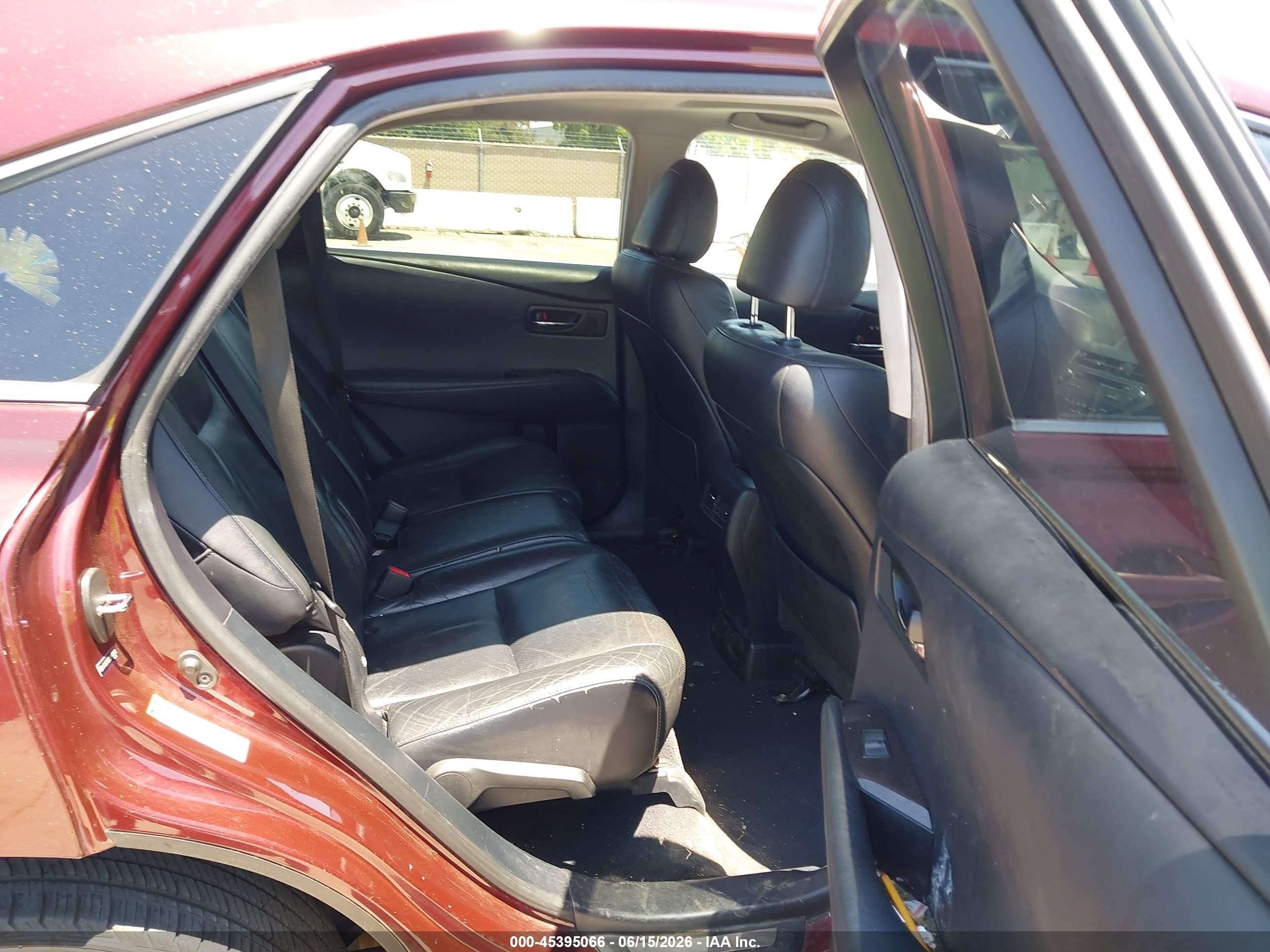 2013 Lexus Rx 450h Burgundy vin: JTJBC1BA2D2441843