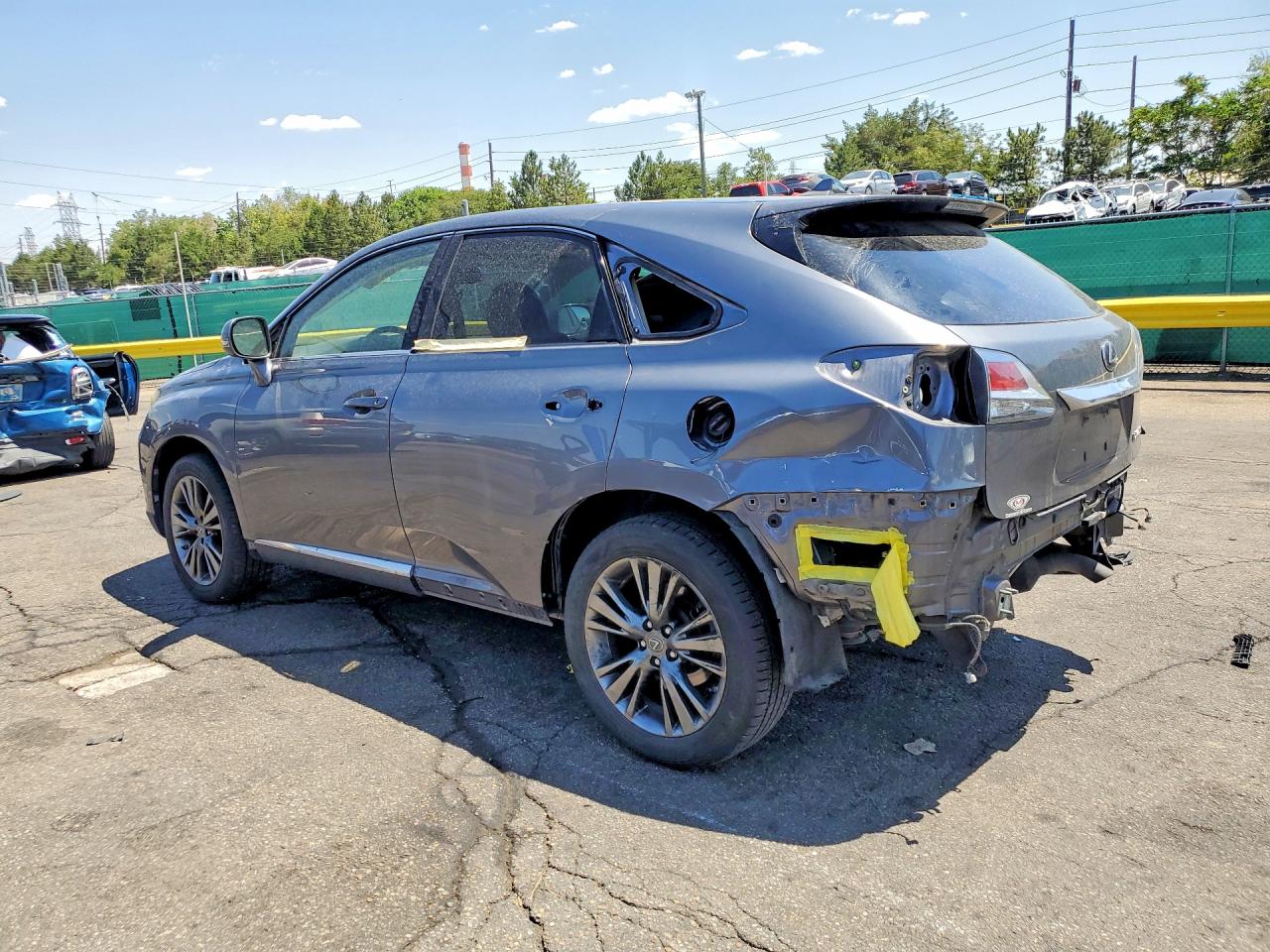 2013 Lexus Rx 450h Серый vin: JTJBC1BA2D2450087