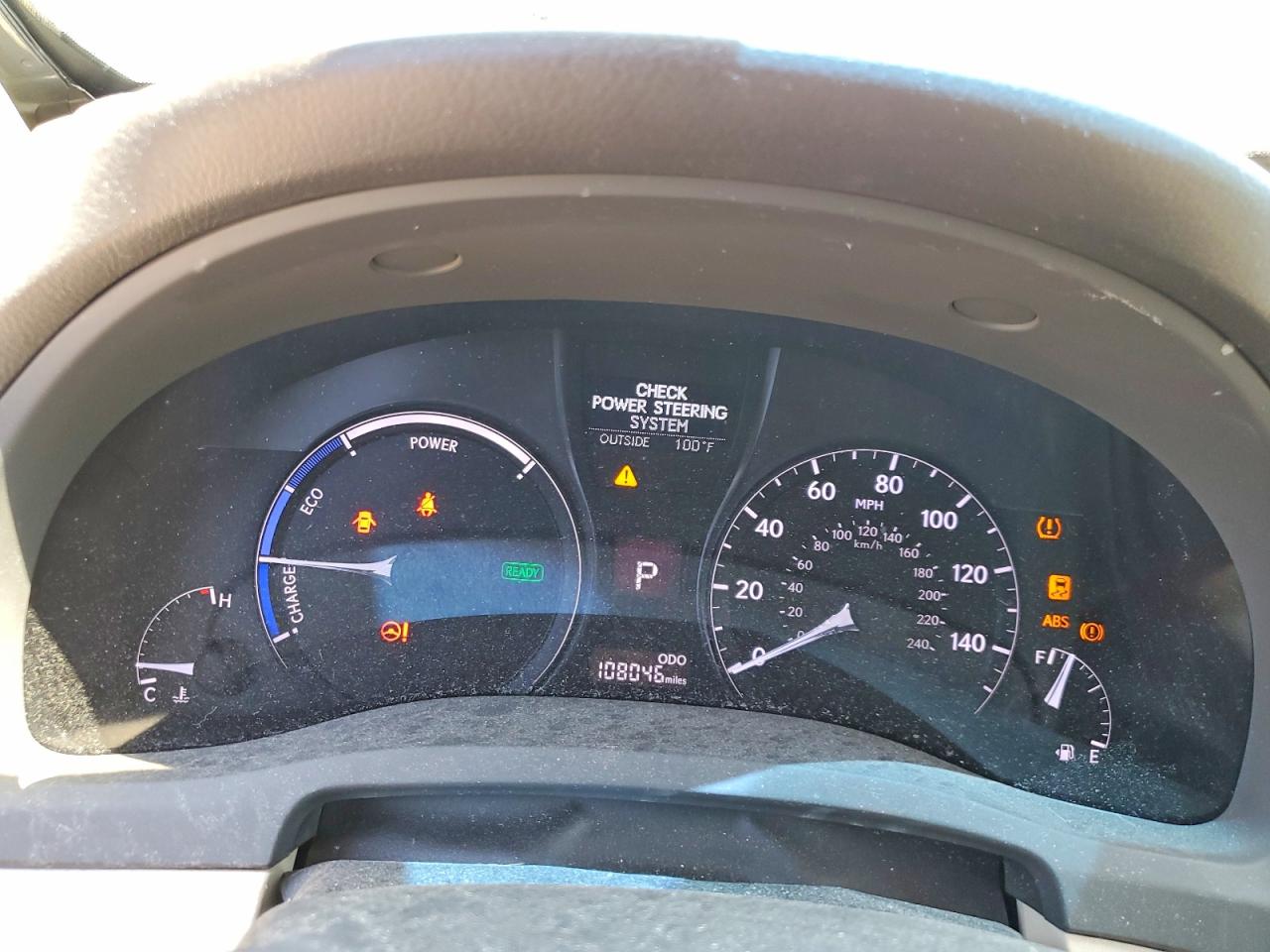 2013 Lexus Rx 450h Серый vin: JTJBC1BA2D2450087