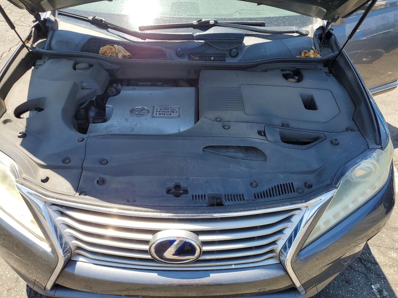 2013 Lexus Rx 450h Серый vin: JTJBC1BA2D2450087