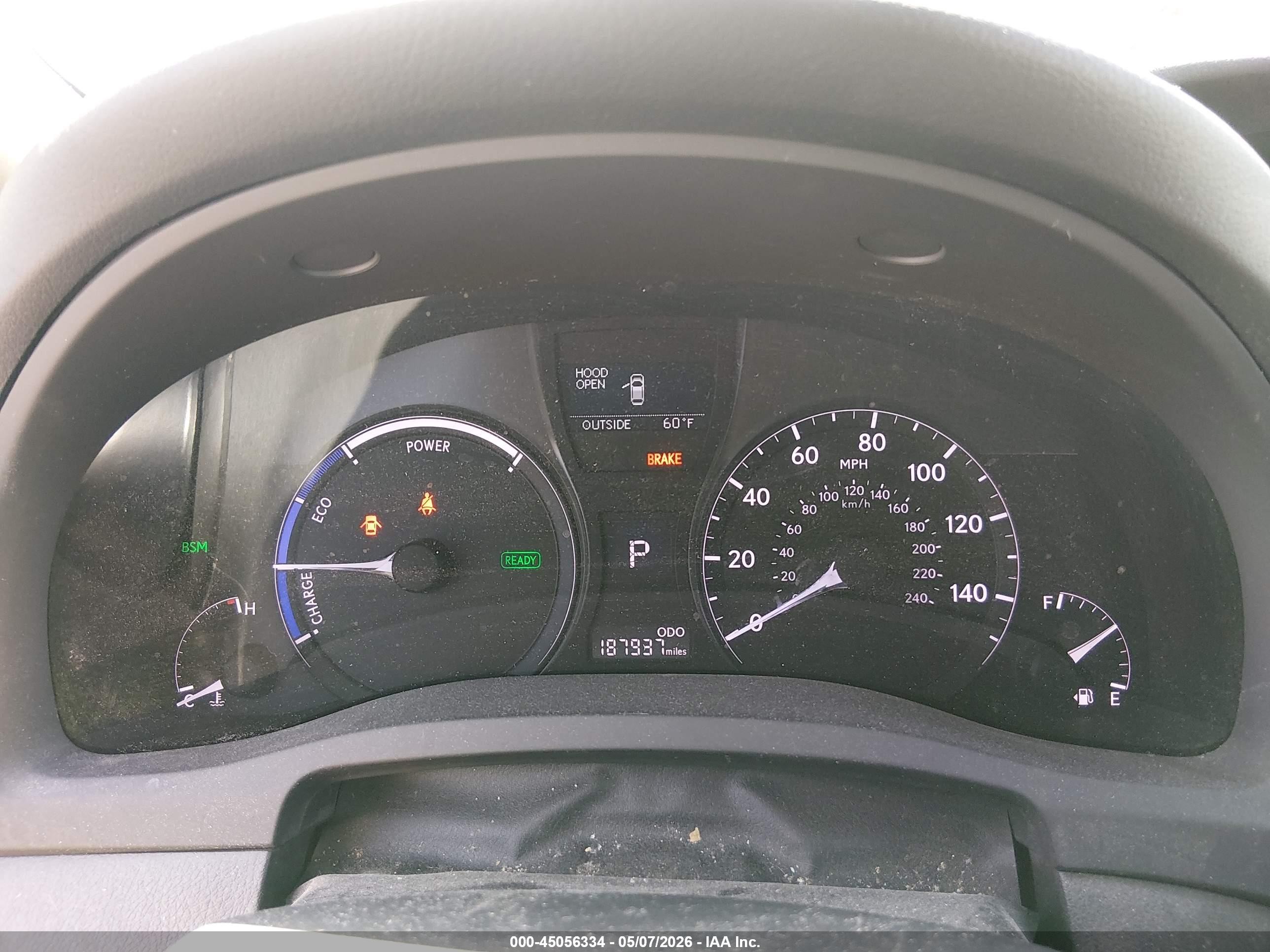 2013 Lexus Rx 450h   White vin: JTJBC1BA2D2451918