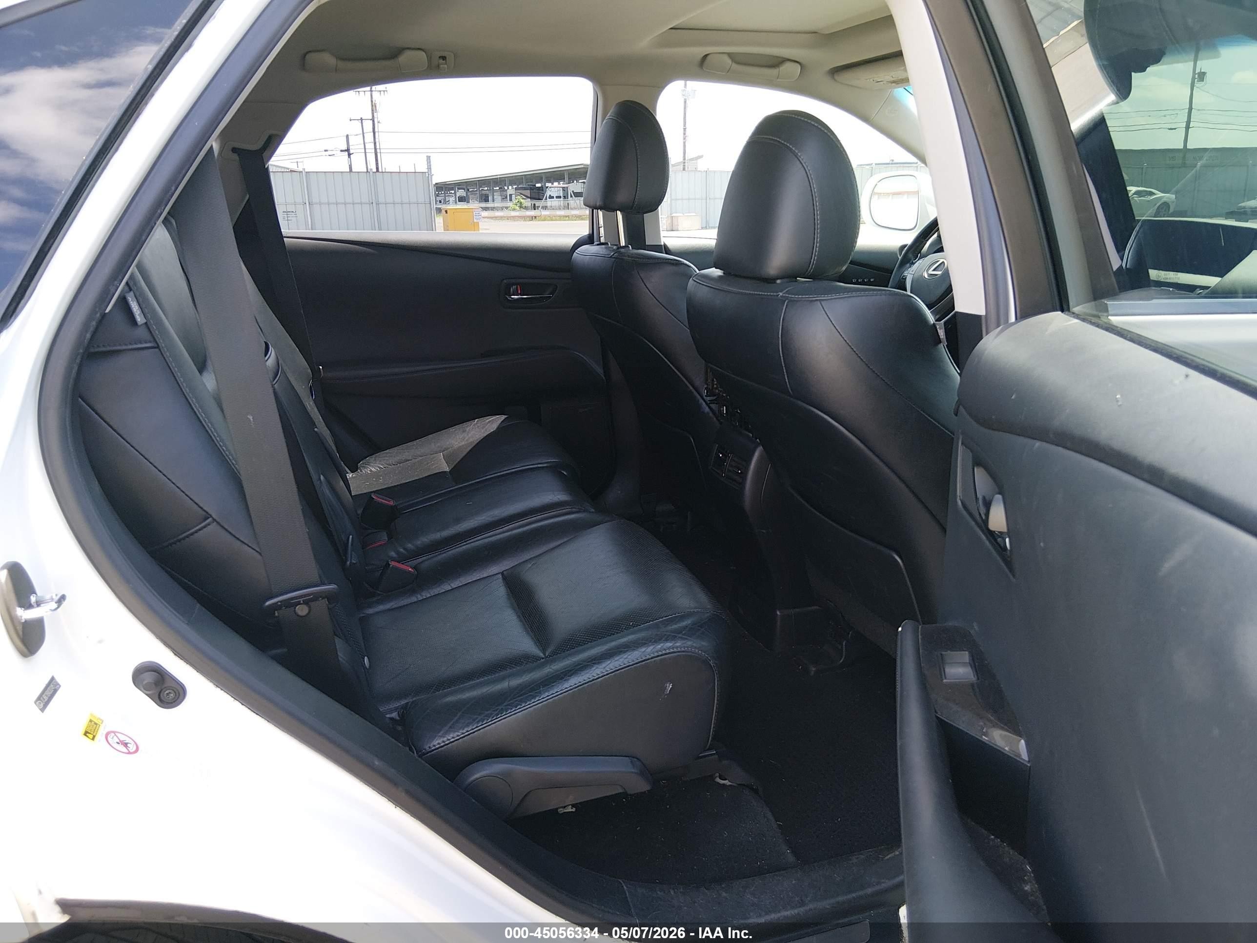 2013 Lexus Rx 450h   White vin: JTJBC1BA2D2451918