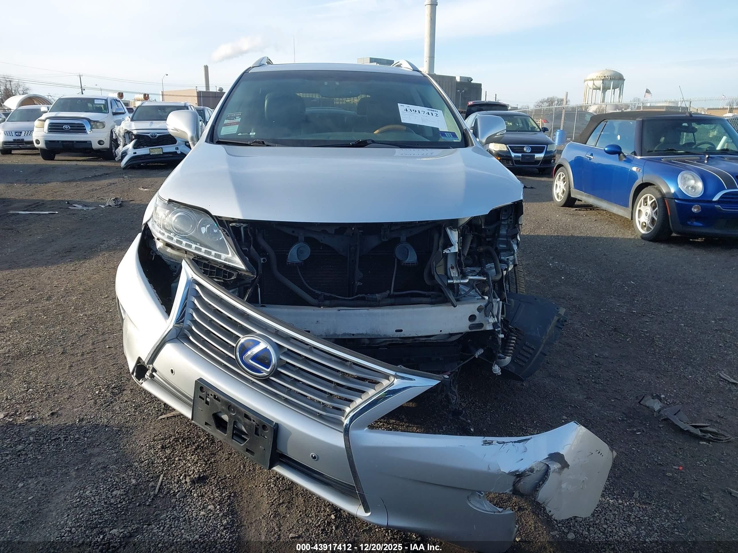 2014 Lexus Rx 450h   Серебряный vin: JTJBC1BA2E2453640